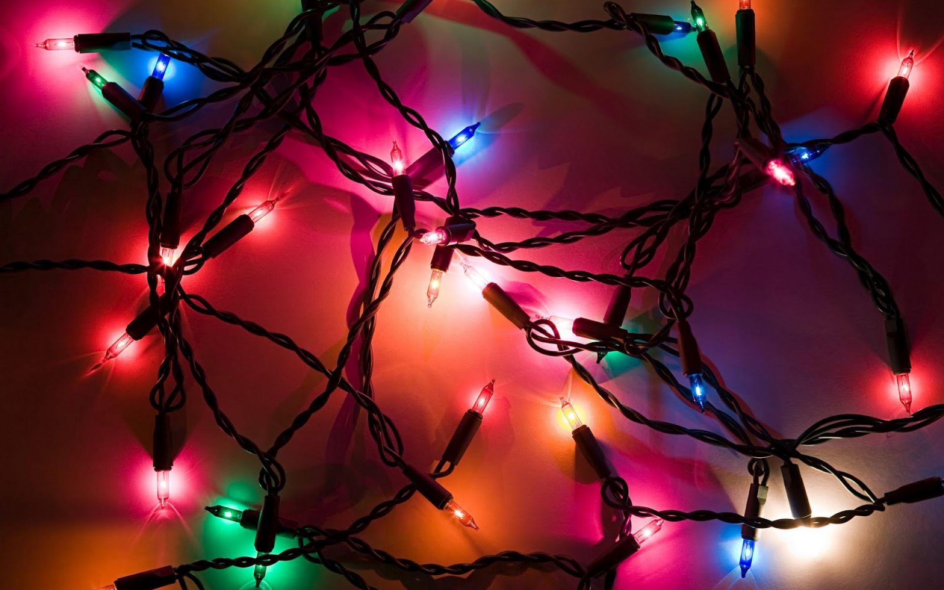 1920x1200 Holiday Lights Wallpaper