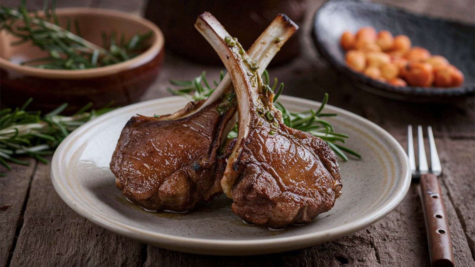 1600x900 The Best Way To Cook Lamb Chops Is To Sear, Roast, Baste, And Rest Them