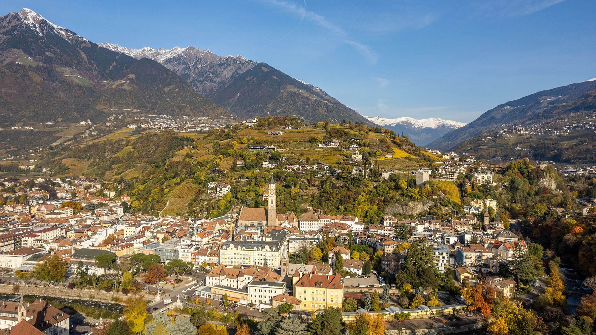 1920x1080 Walks in Merano. Nature, history and breathtaking views