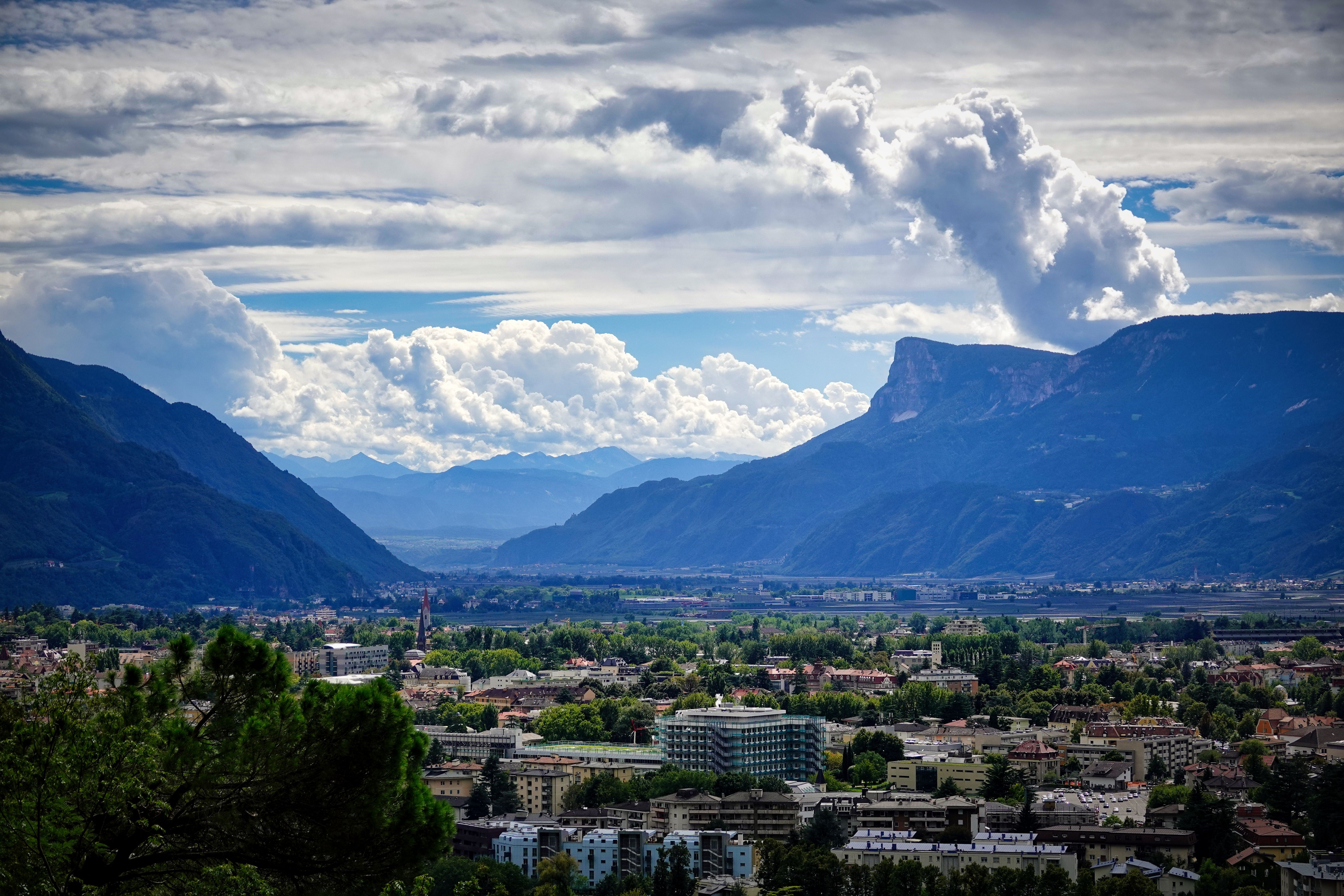 5472x3648 Panoramic View of Merano, South Tyrol, Italy · Free