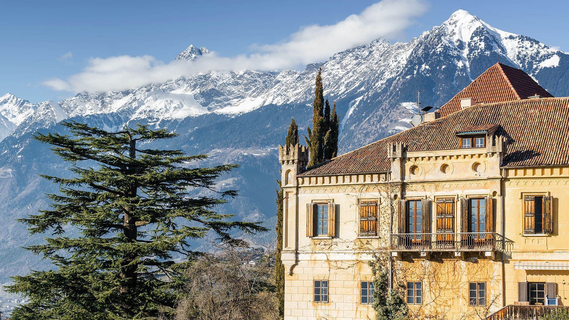 1920x1080 Castles of Merano. A journey through history and beauty