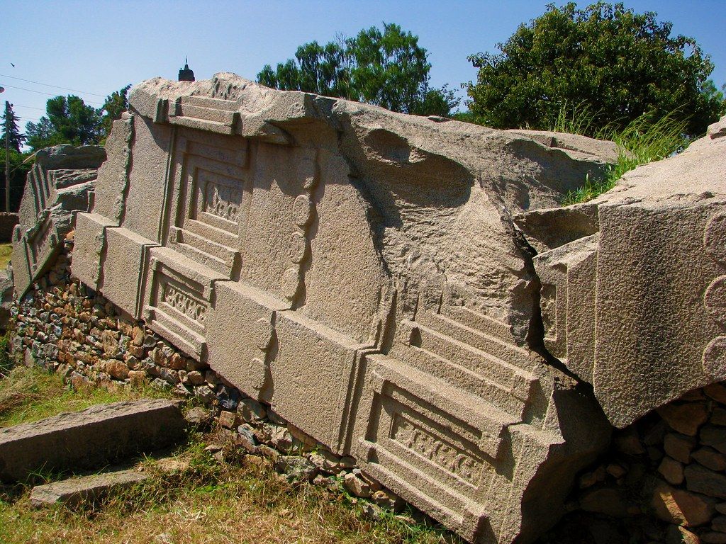 1024x768 The Great Stele. Ethiopia. Axum (Aksum) Mehakelegnaw Zone
