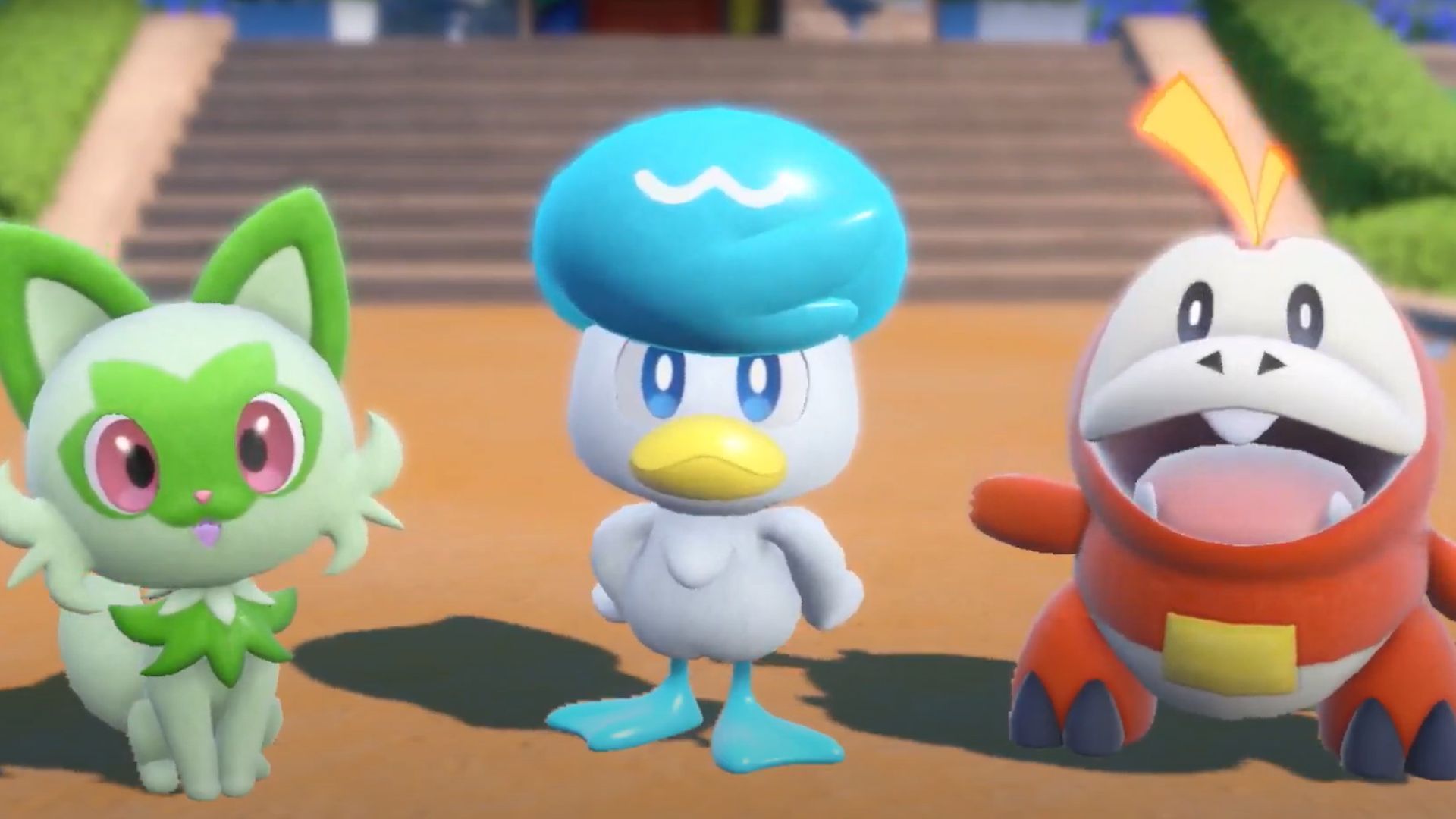 1920x1080 Quaxly's evolution has no right being this thicc in Pokemon Scarlet and Violet