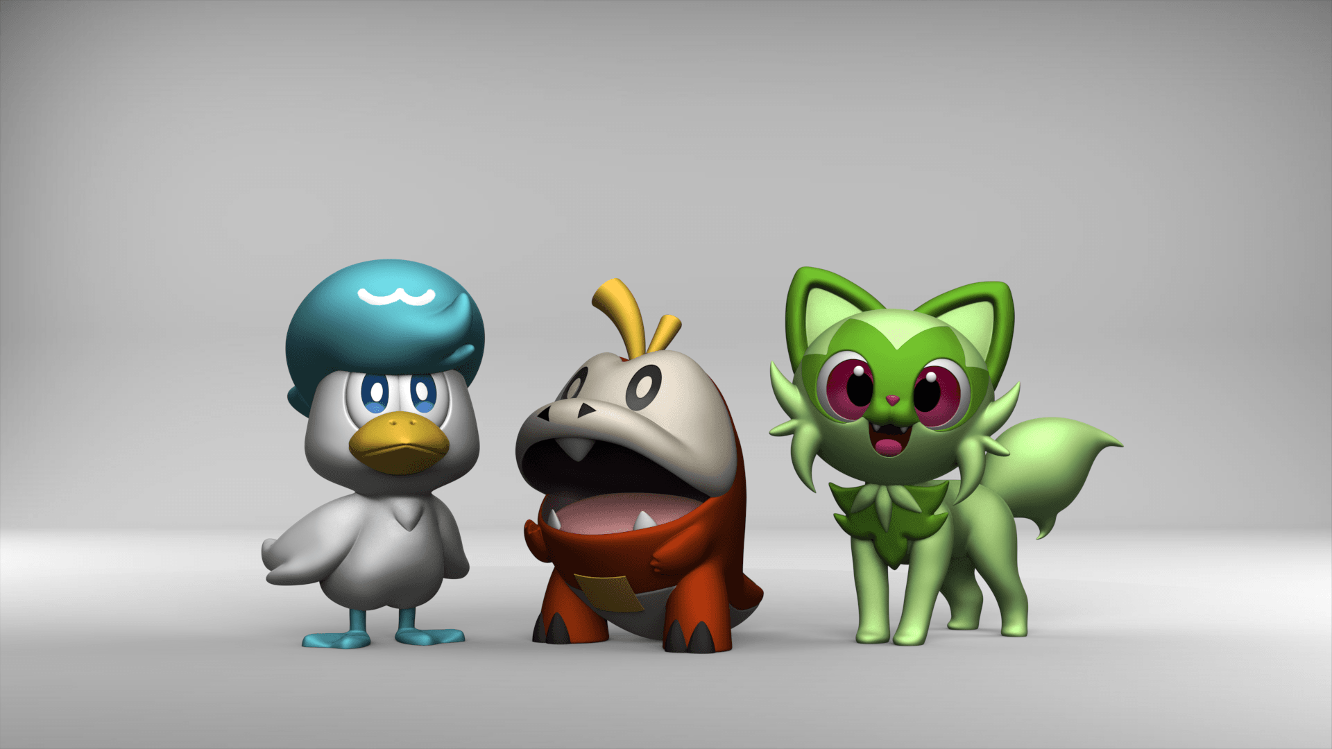 1920x1080 Quaxly (Pokemon) model by ChelsCCT (ChelseyCreatesThings) on Thangs