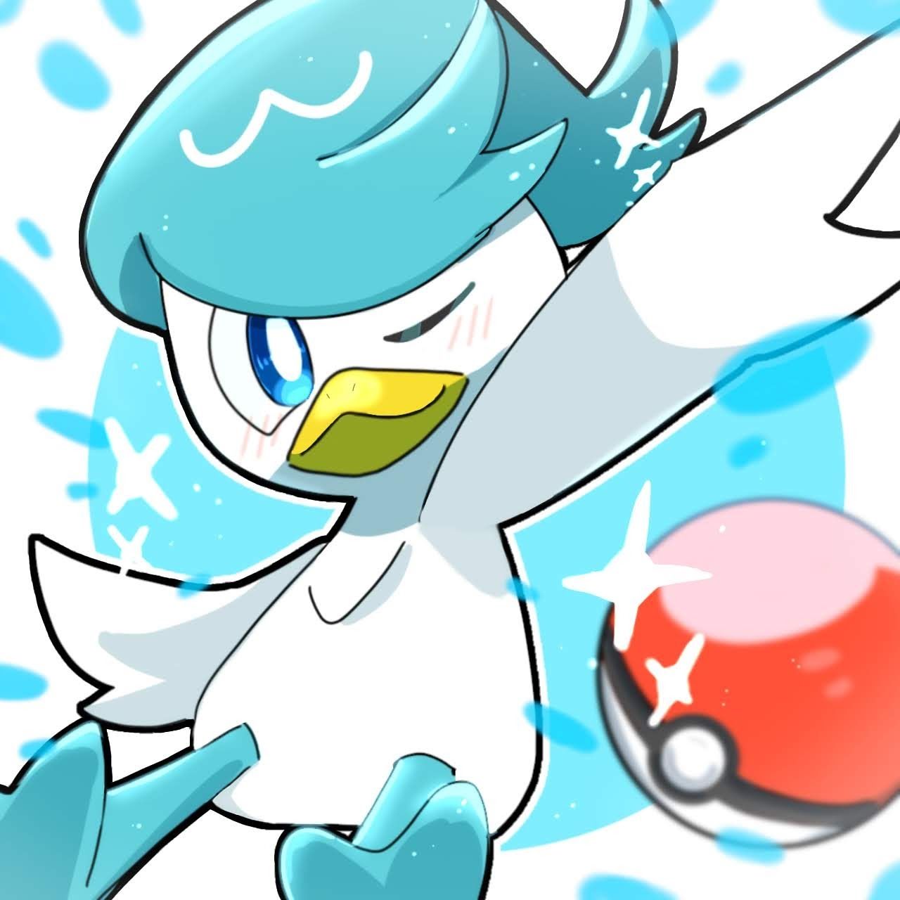 1280x1280 Quaxlyémon Scarlet & Violet by yasame flat Anime Image Board