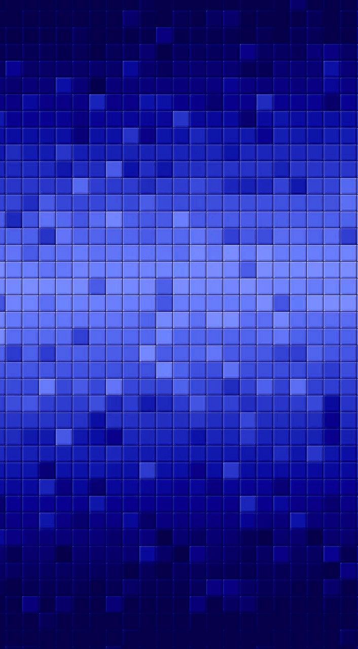 706x1280 Abstract Blue Mosaic Tile Background. Blue gradient wallpaper, Blue pixelated background, Diy digital art projects