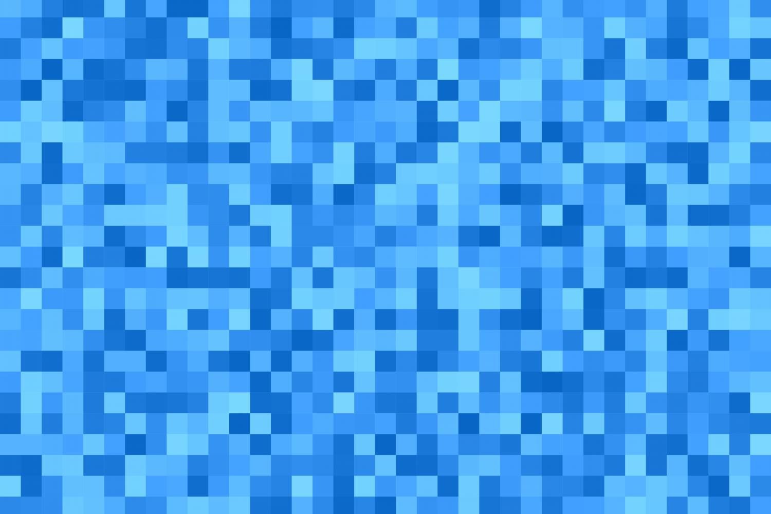 1500x1000 Blue Square Mosaic Background Graphic by davidzydd · Creative Fabrica