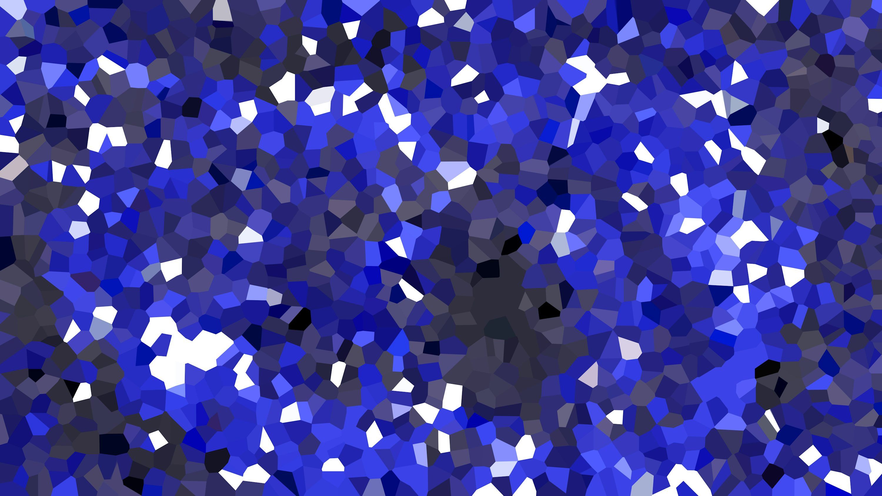 3000x1688 Abstract blue and white mosaic pattern