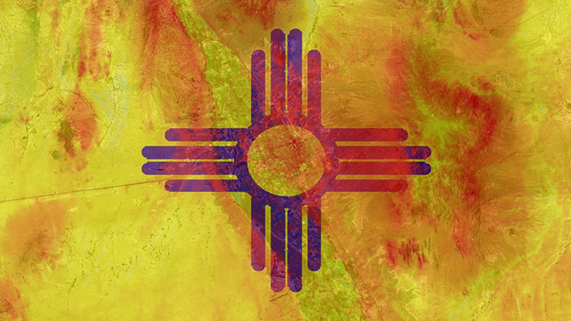 1920x1080 New Mexico Flag Wallpaper