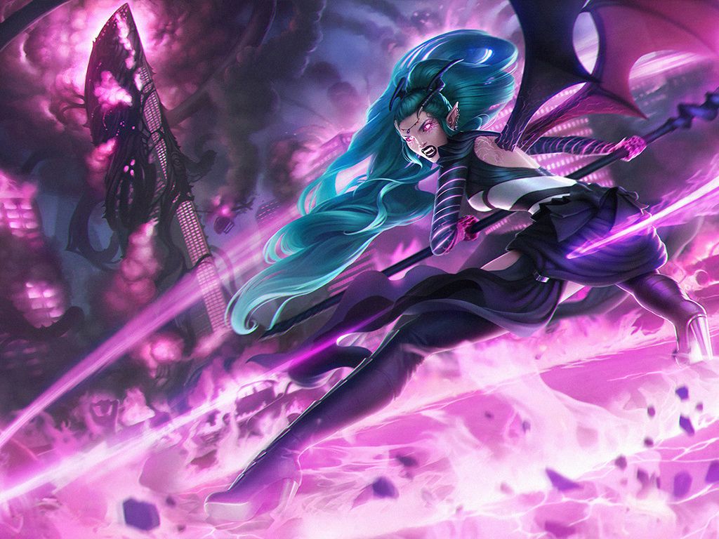 1024x768 Evelynn Vampire League Of Legends Wallpaper, 1024x768 Resolution HD 4k Wallpaper, Image, Background, Photos and Picture
