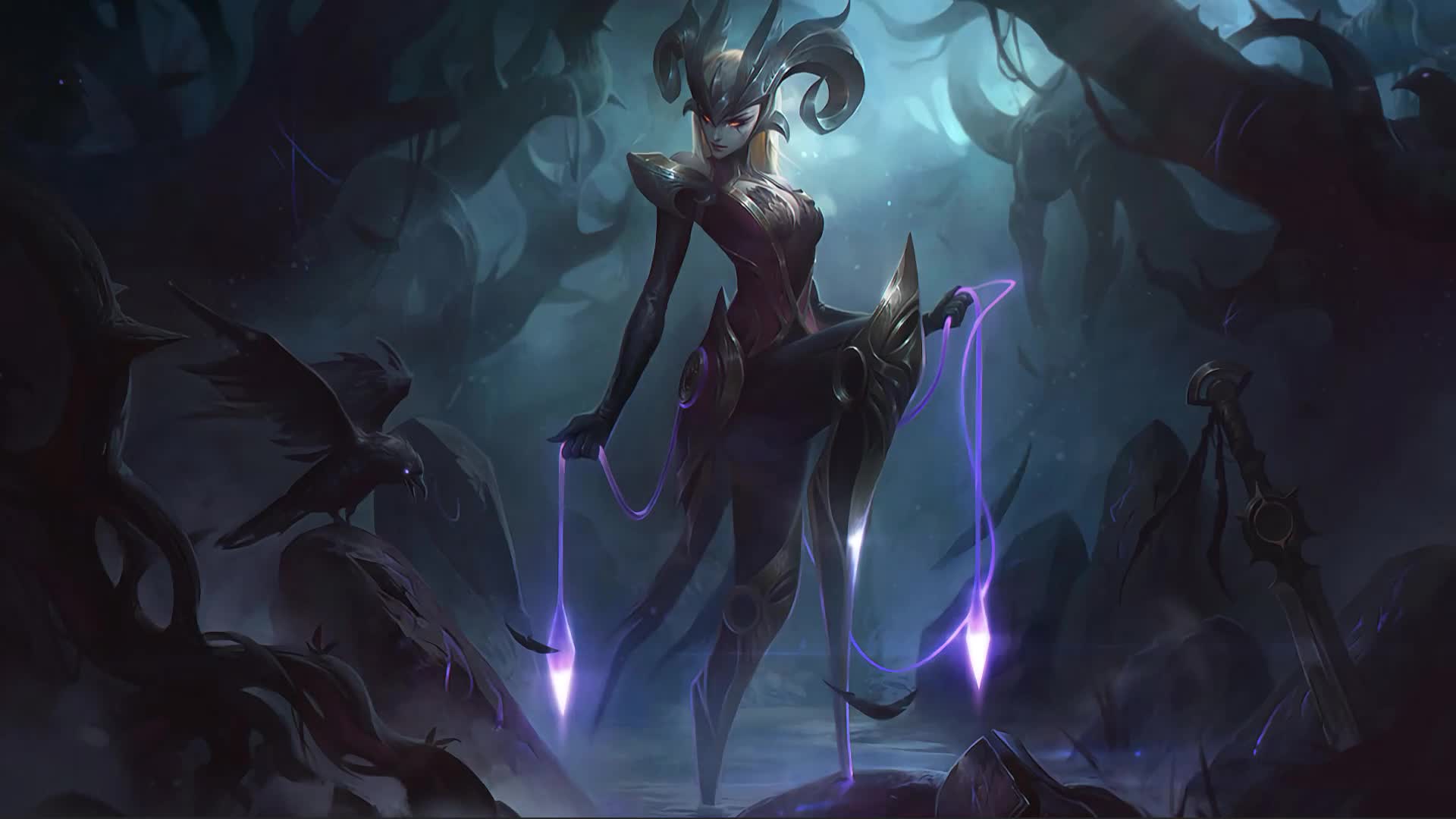1920x1080 Coven Evelynn League Of Legends HD Live Wallpaper For PC Live Wallpaper