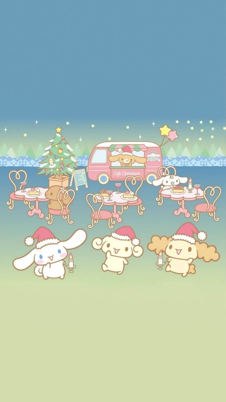 736x1307 Cinamoroll christmas wallpaper. Christmas cinnamoroll wallpaper, Cinnamoroll and pompompurin christmas, Christmas sanrio