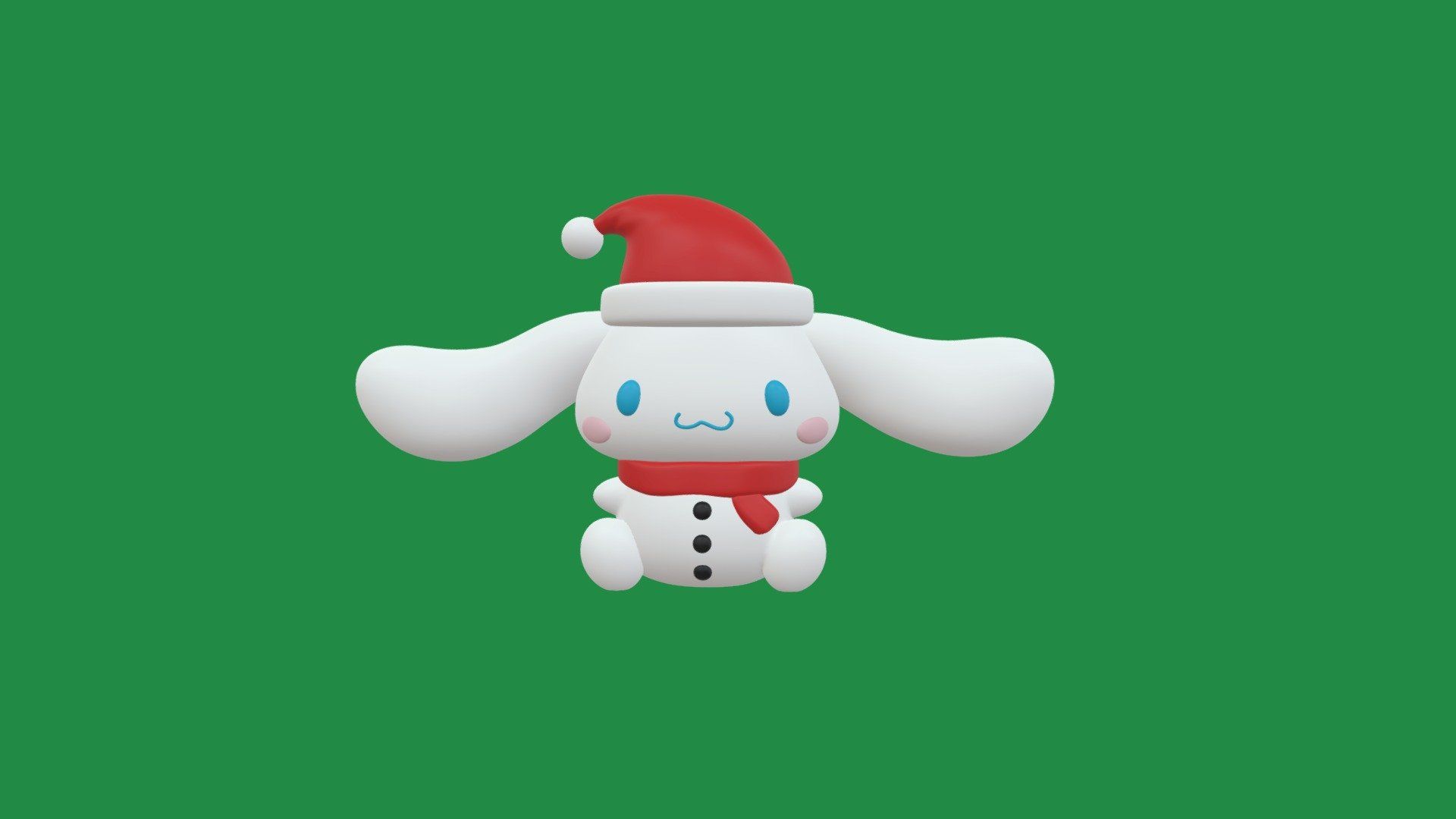 1920x1080 Cinnamoroll Sanrio X Christmas model by Alexandru Carlos Sular Feier [523e5b5]