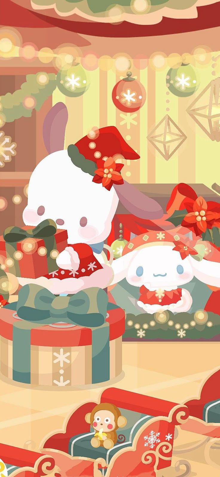 736x1594 Cinamoroll navidad. Cinnamoroll navidad, Cinnamoroll navideño, Ideas de fondos de pantalla