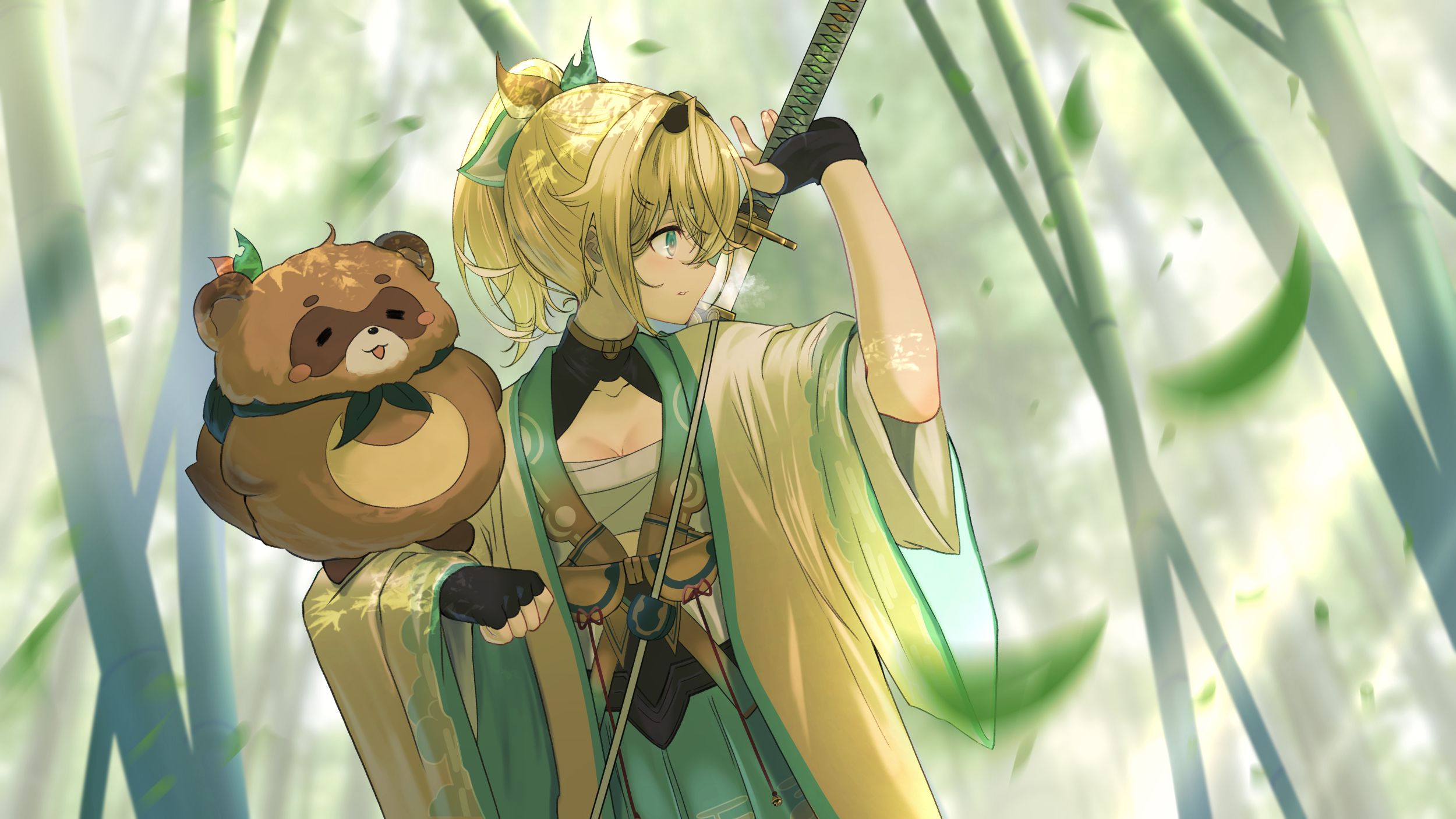 2500x1406 Download Hololive Kazama Iroha Anime Virtual Youtuber HD Wallpaperx1406