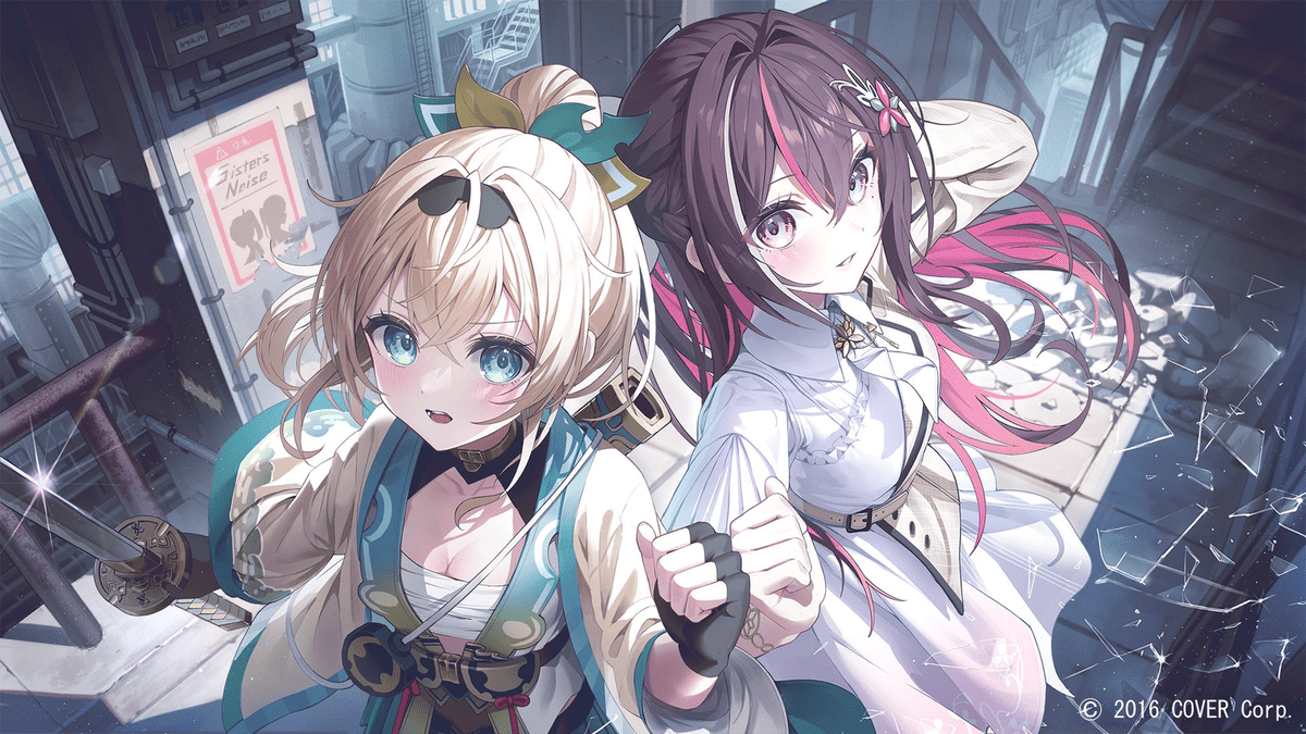 1200x675 Anime girls kazama iroha azki hololive virtual youtuber Playmat Game Mat Desk