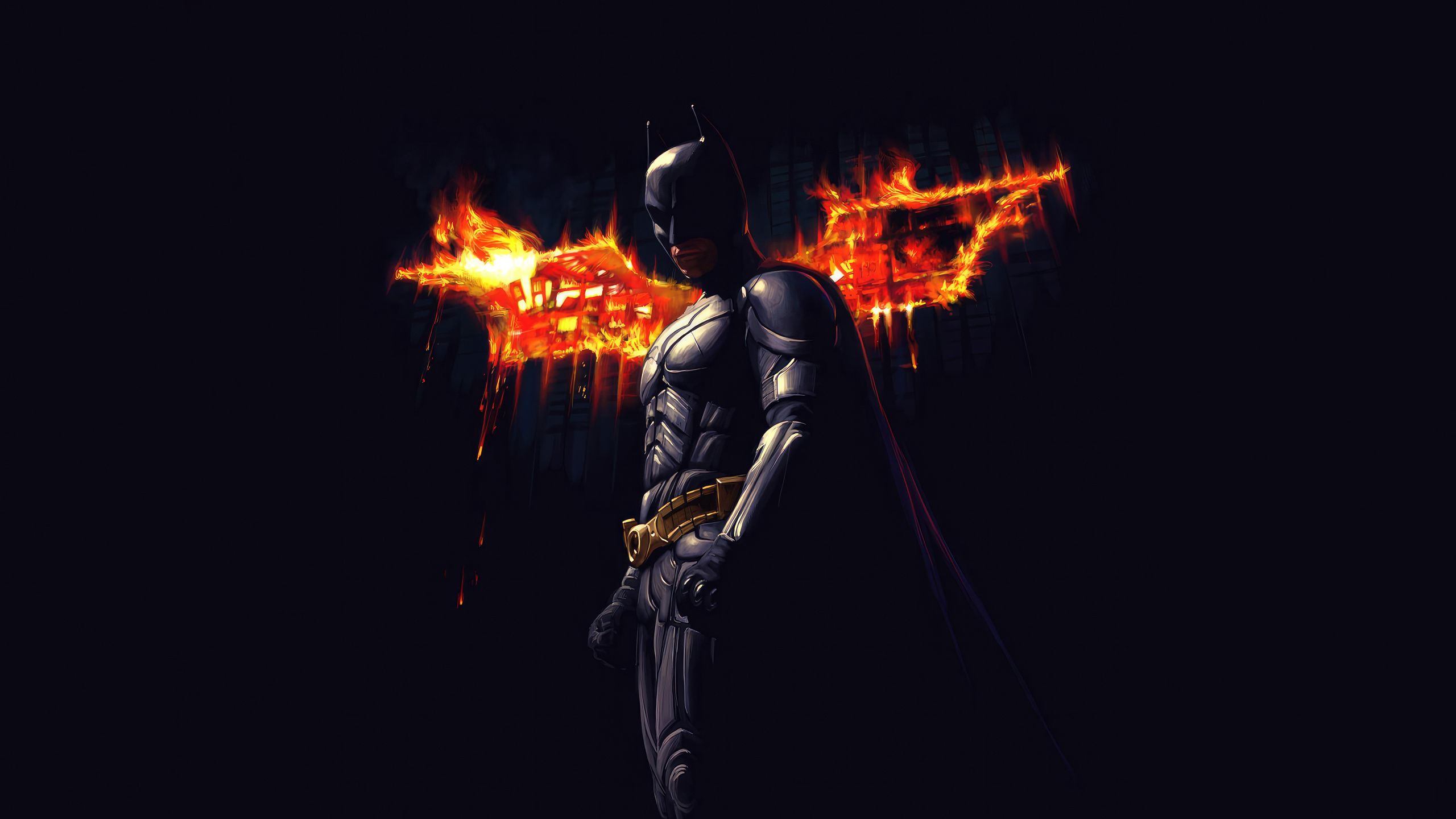 2560x1440 Dynamic Batman Logo 1440P Resolution , HD 4k Wallpaper, Image, Background, Photos and Picture