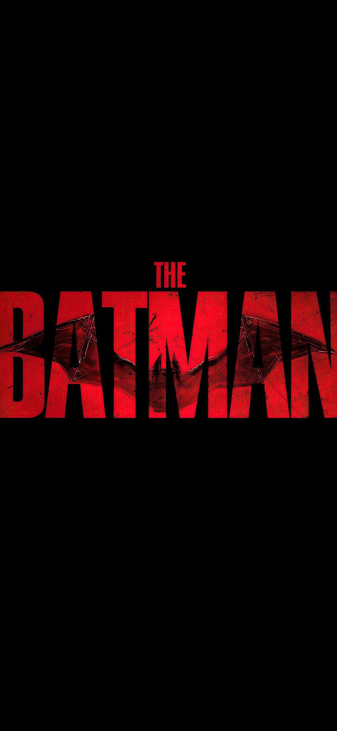 1125x2436 the batman logo 2021 8k iPhone X Wallpaper Free Download