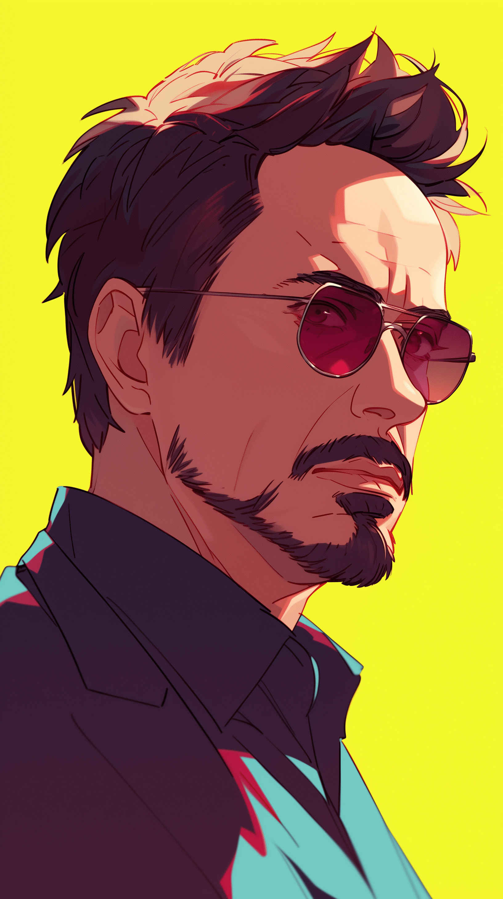 1632x2912 Iron Man Tony Stark Stylish Wallpaper