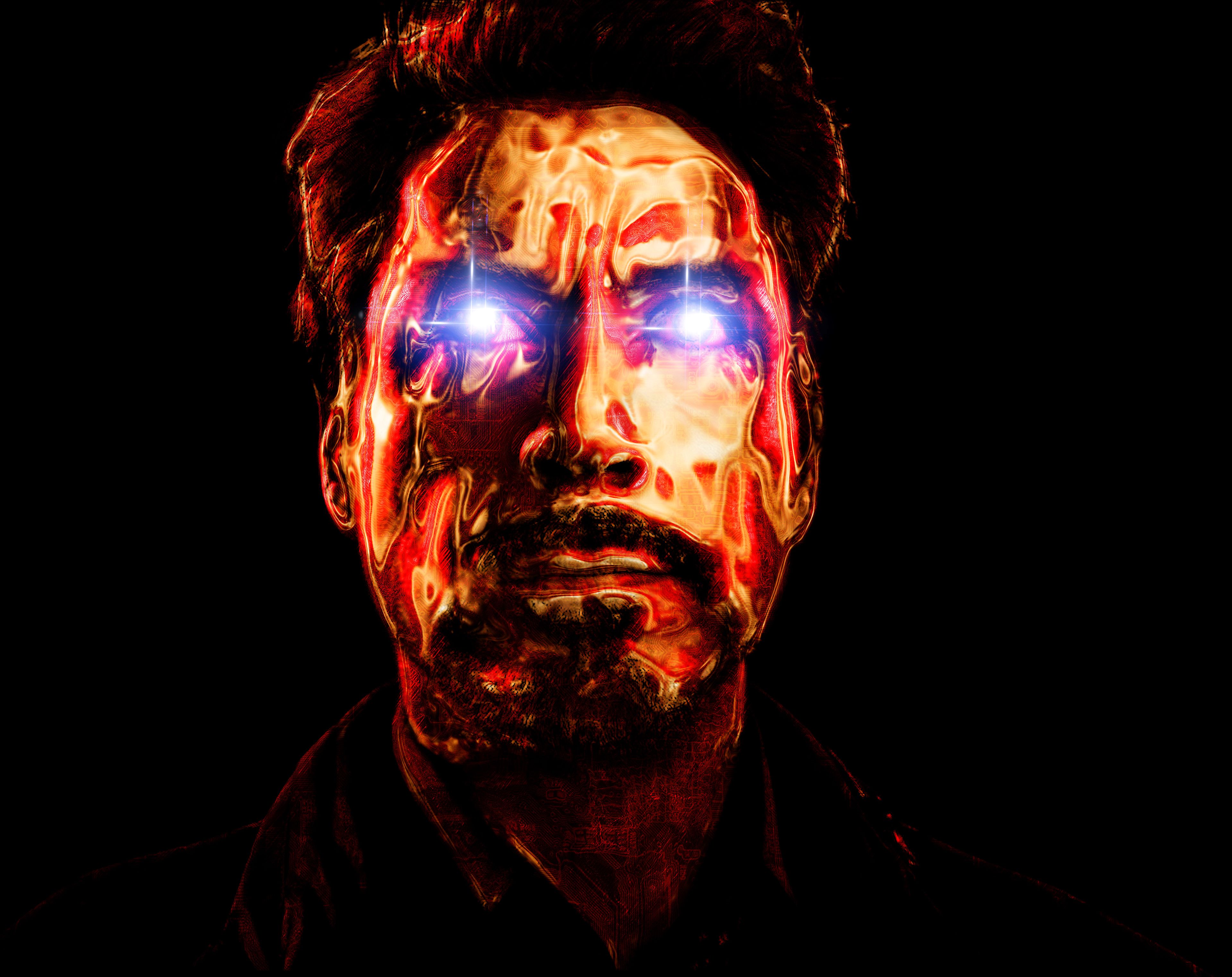 3840x3043 Robert Downery JR As Tony Stark Art Wallpaper, HD Superheroes Wallpaper, 4k Wallpaper, Image, Background, Photos and Picture