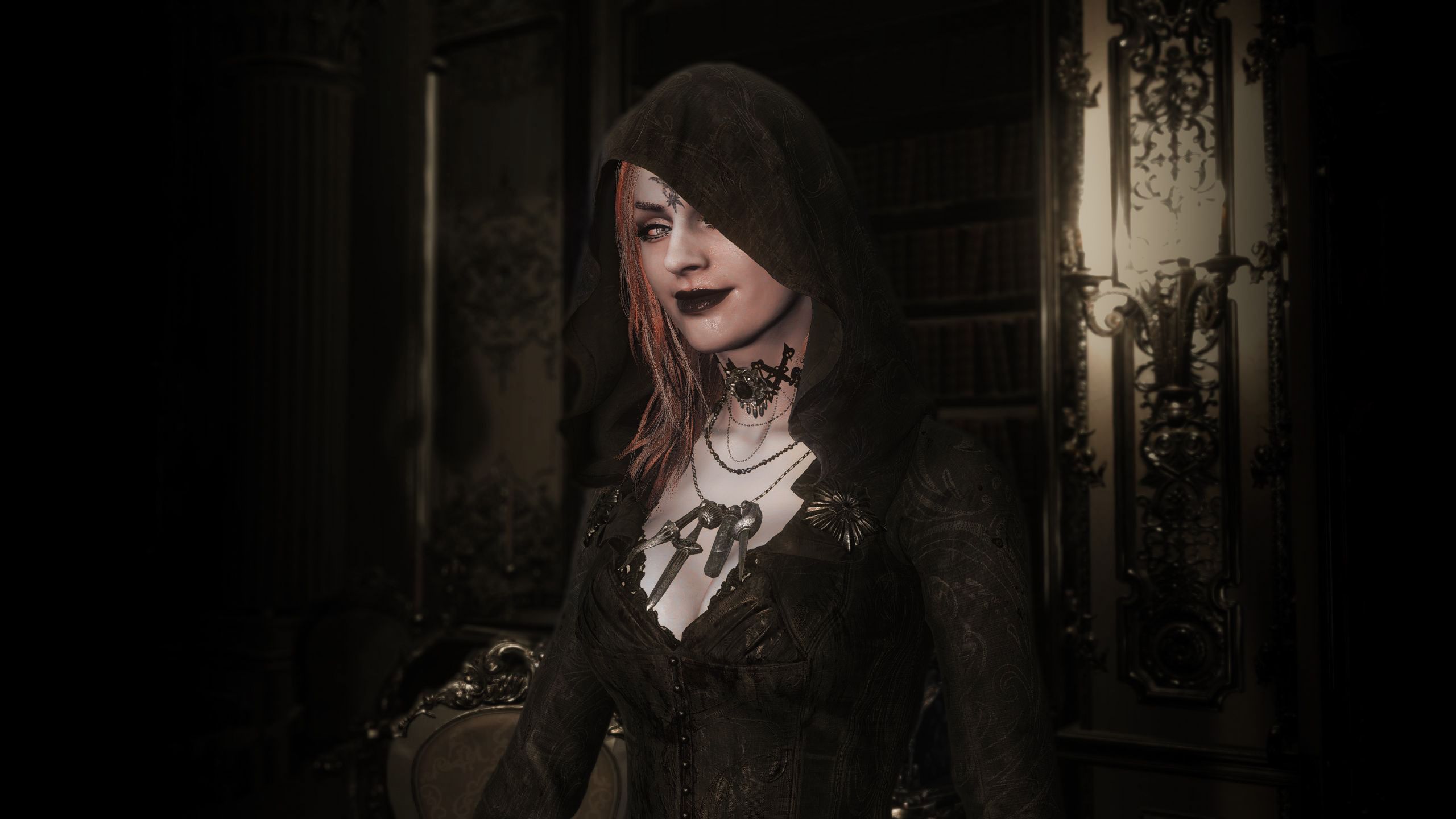 2560x1440 Dimitrescu Wallpaper