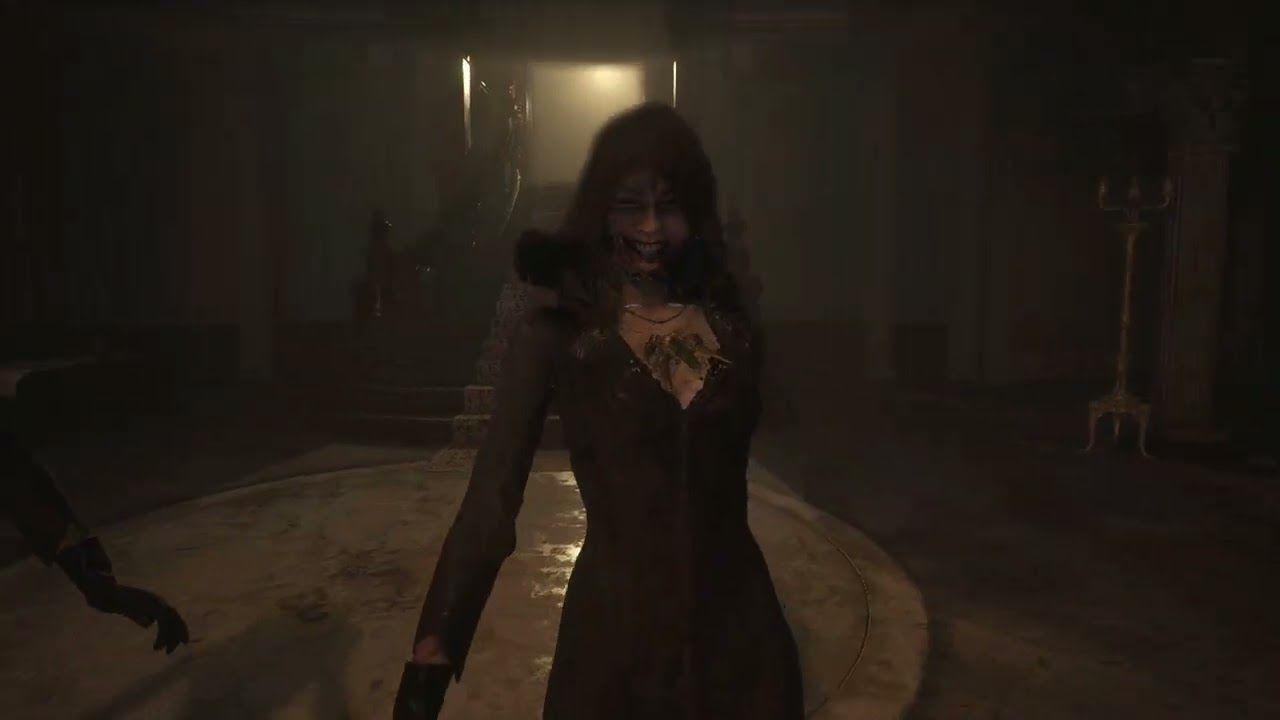 1280x720 Cassandra Dimitrescu Scenepack (SCP). Resident Evil 8