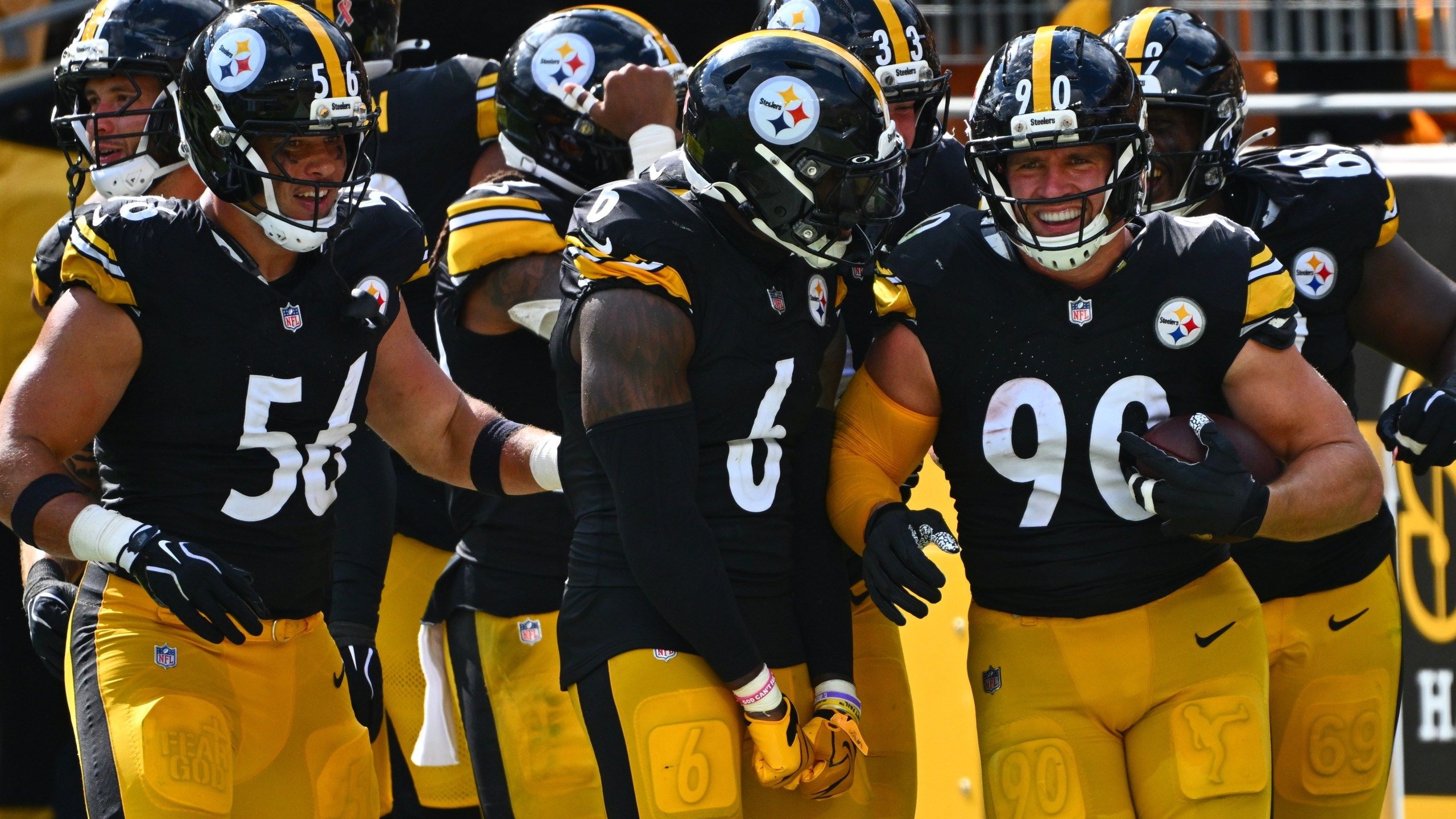 2560x1440 T.J. Watt's Late Pick 6 Pushes Sluggish Steelers Past Injury Laden Falcons 20 13. WTAJ. Your News Leader
