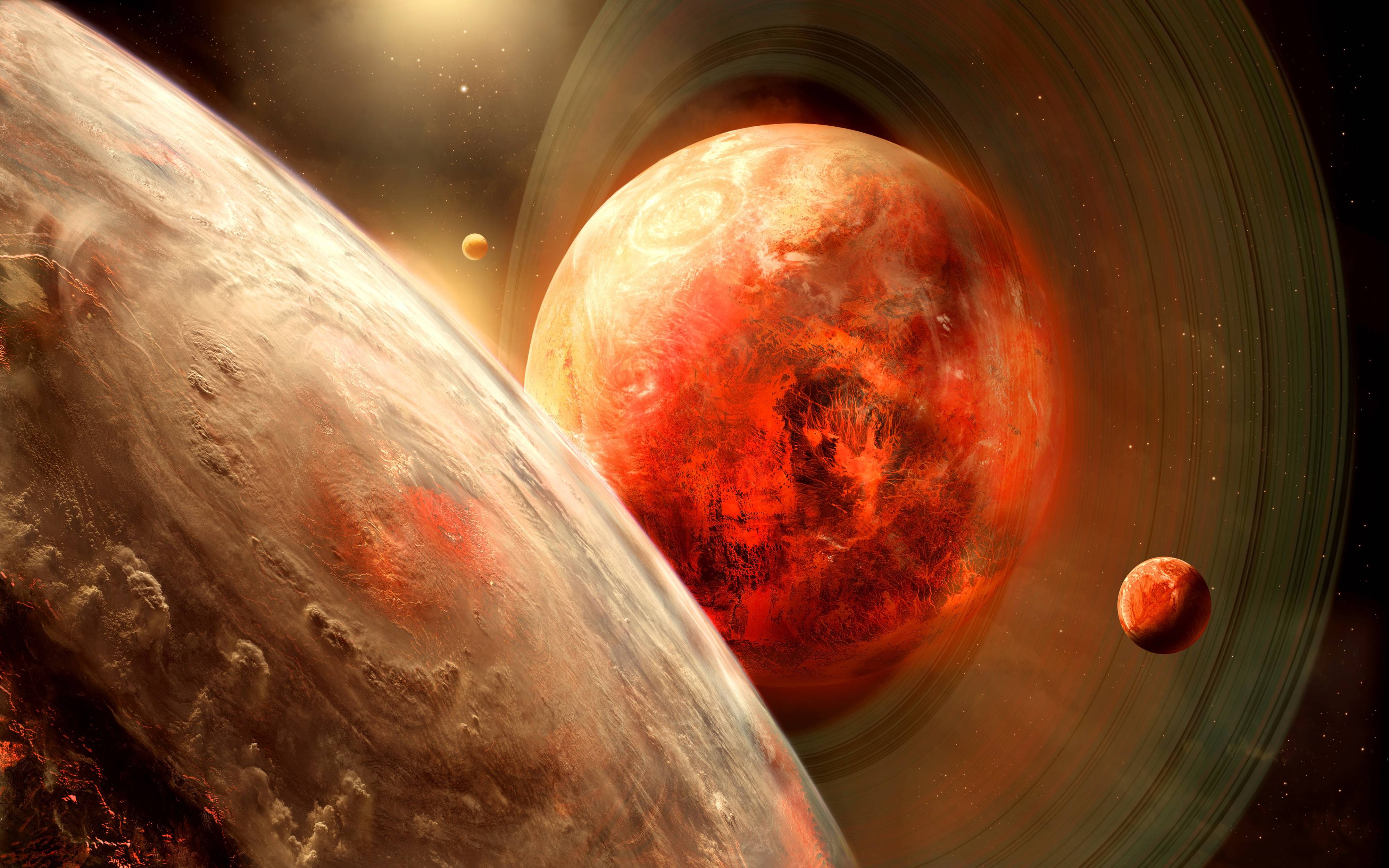 4000x2500 Heaven To Hell Transformation The Aftermath Space Wallpaper. Free Computer Desktop Wallpaper
