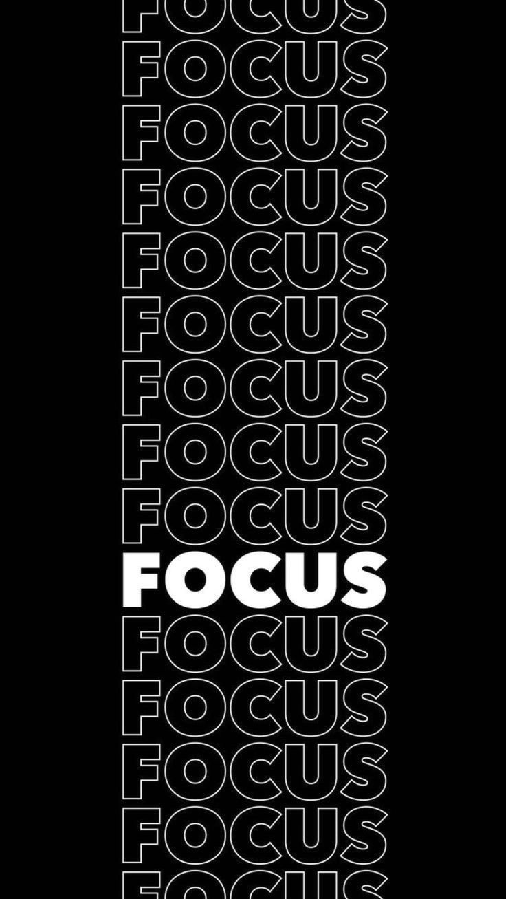 736x1307 Focus wallpaper black