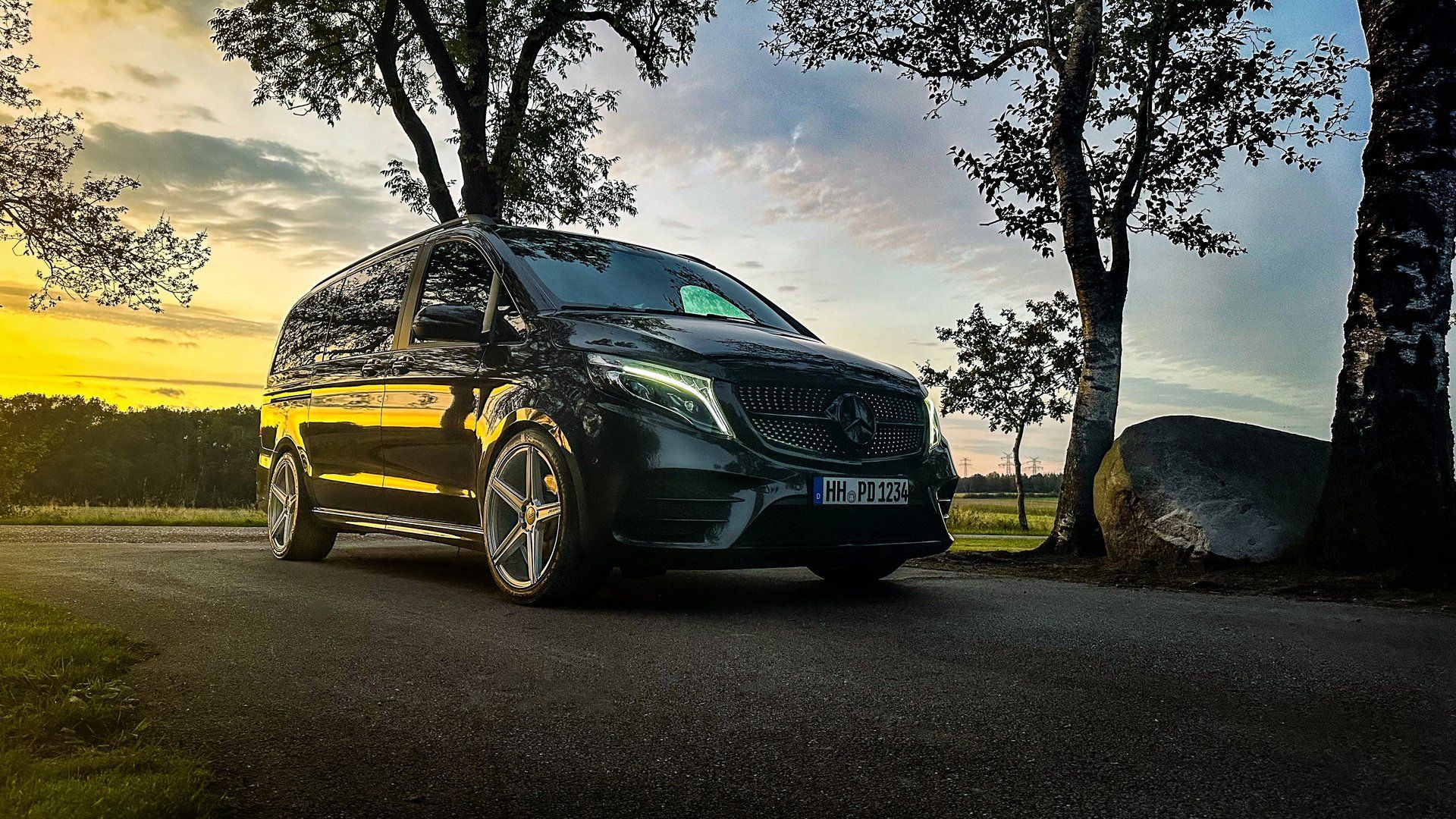 1920x1080 MbDESIGN 20 Inch Wheels For MERCEDES BENZ V Class V 250 D