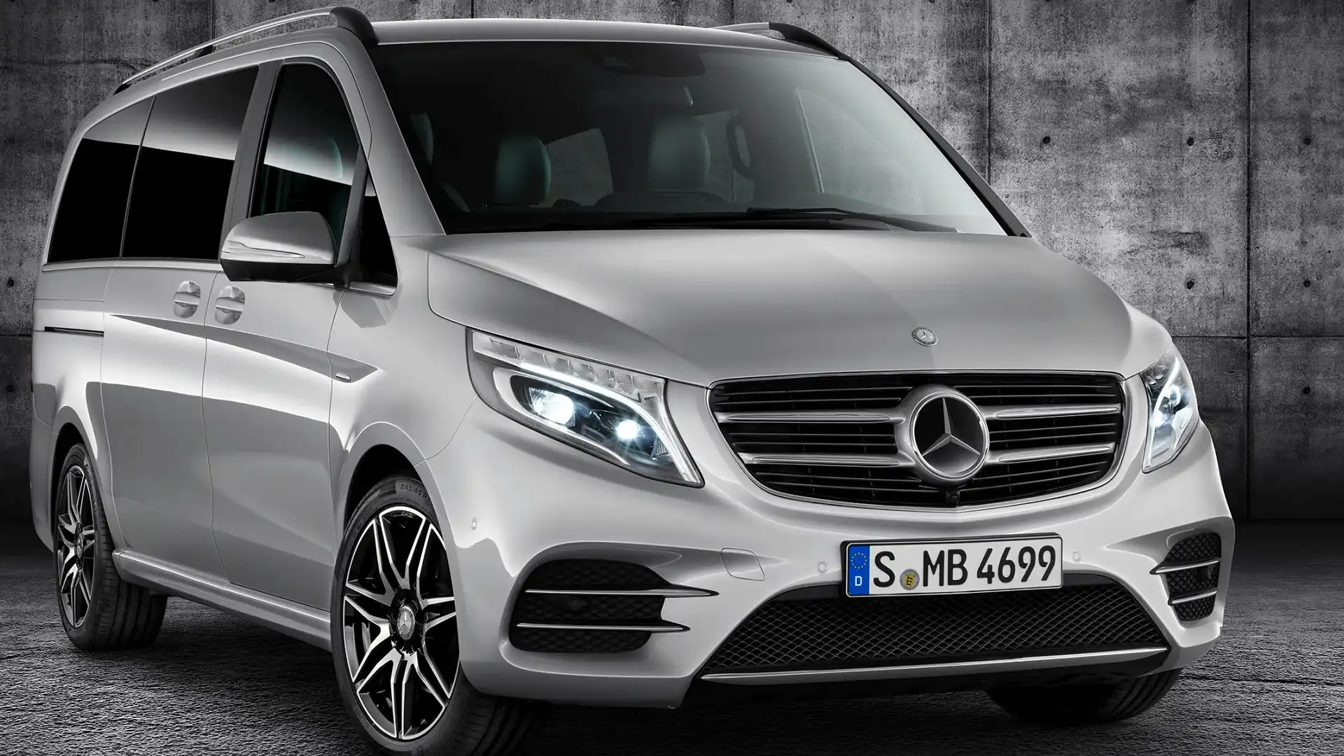 1920x1080 Mercedes Benz V Class AMG Line Revealed