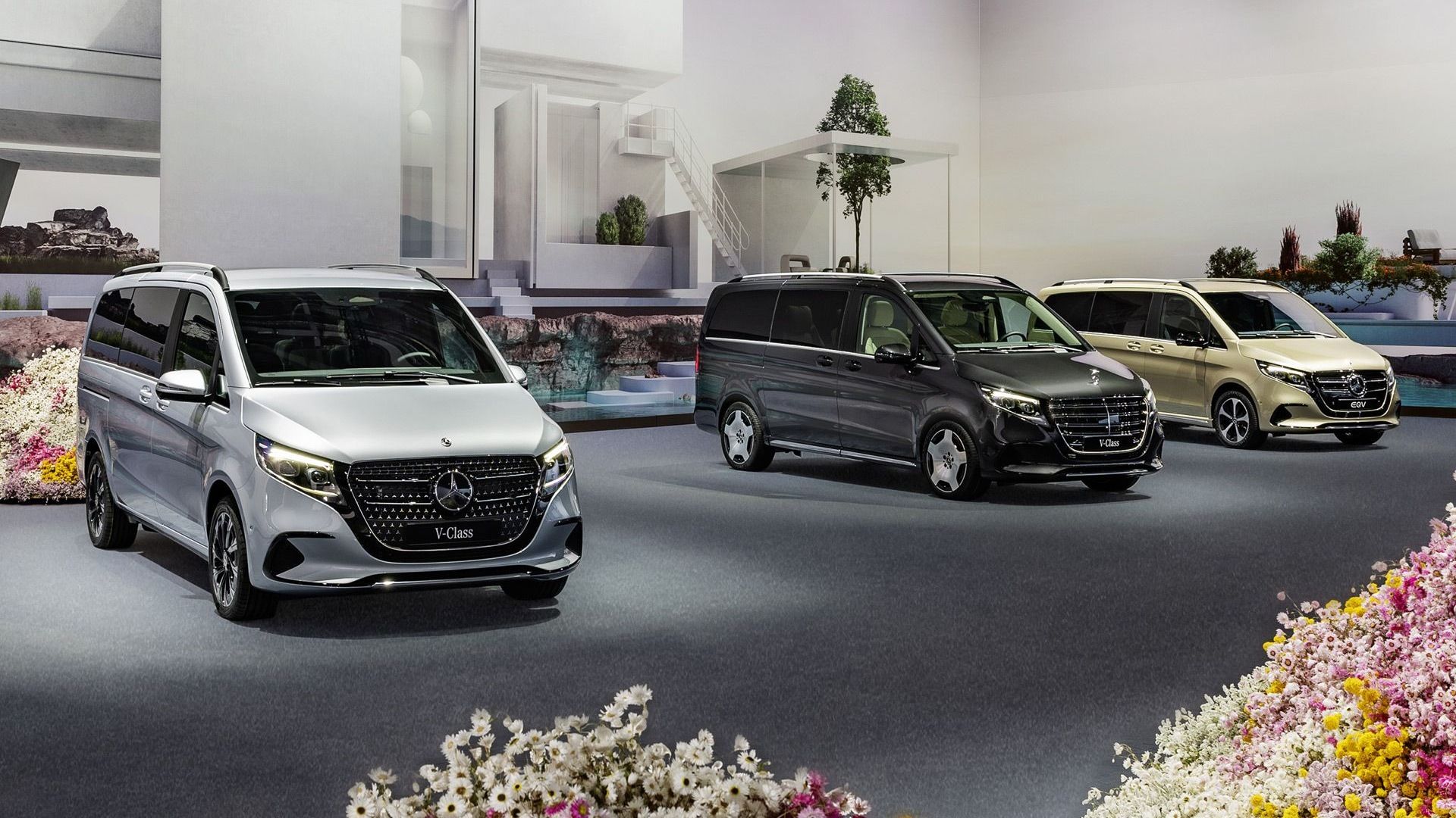 1920x1080 Mercedes Updates V Class Ahead Of Dedicated EV Successor's Arrival