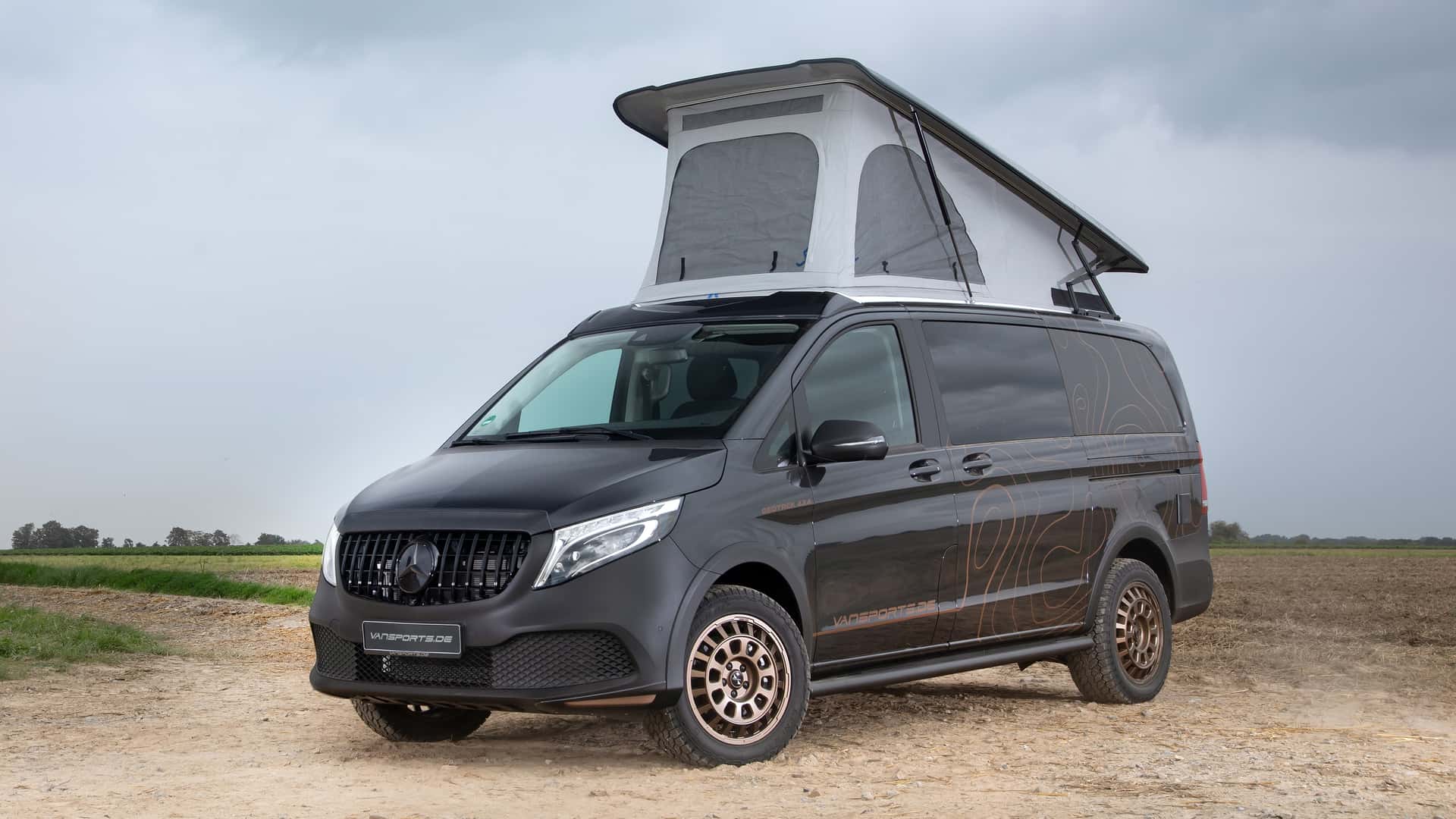 1920x1080 Mercedes Benz V Class Gets Camper Conversion With Off Road Upgrades