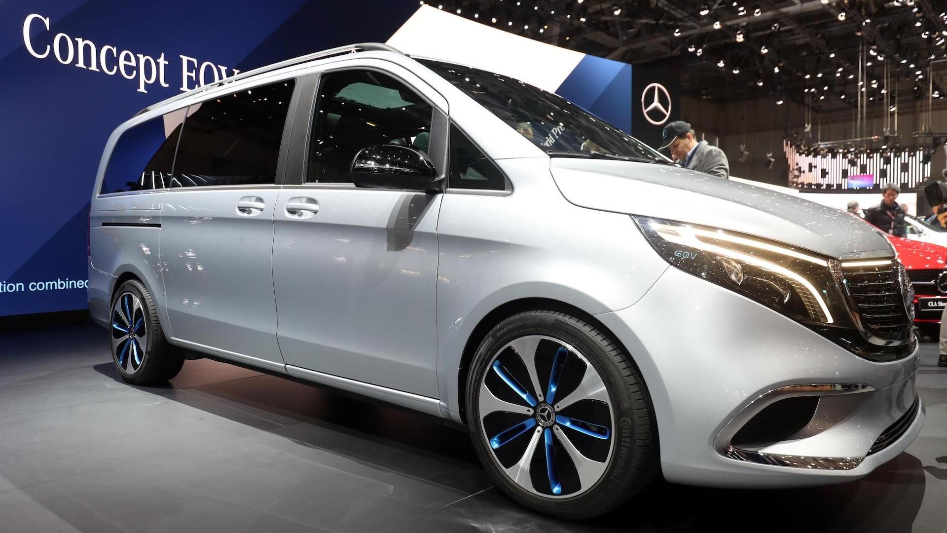 1920x1080 Mercedes Previews Electric V Class Van With Concept EQV