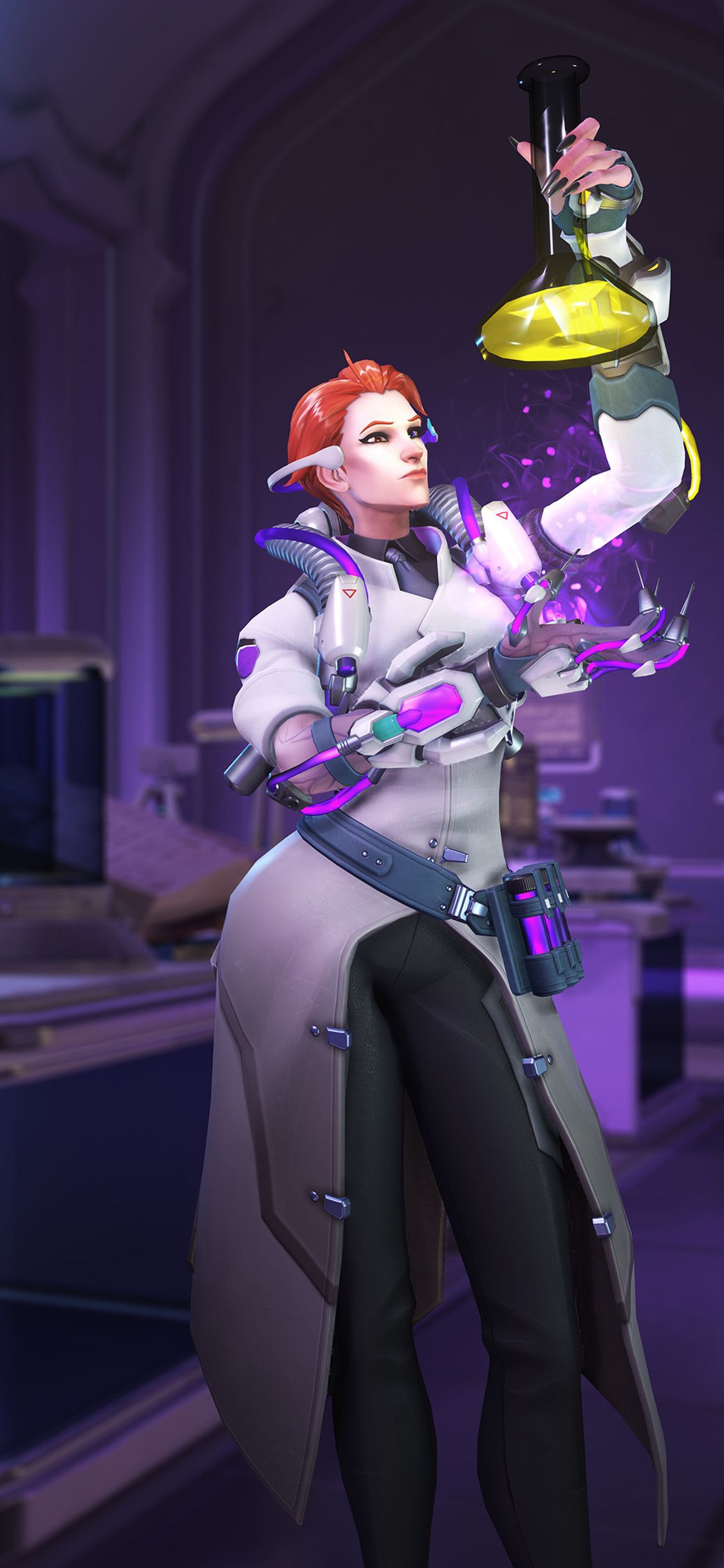 1125x2436 Moira Overwatch In Lab iPhone XS, iPhone iPhone X , HD 4k Wallpaper, Image, Background, Photos and Picture
