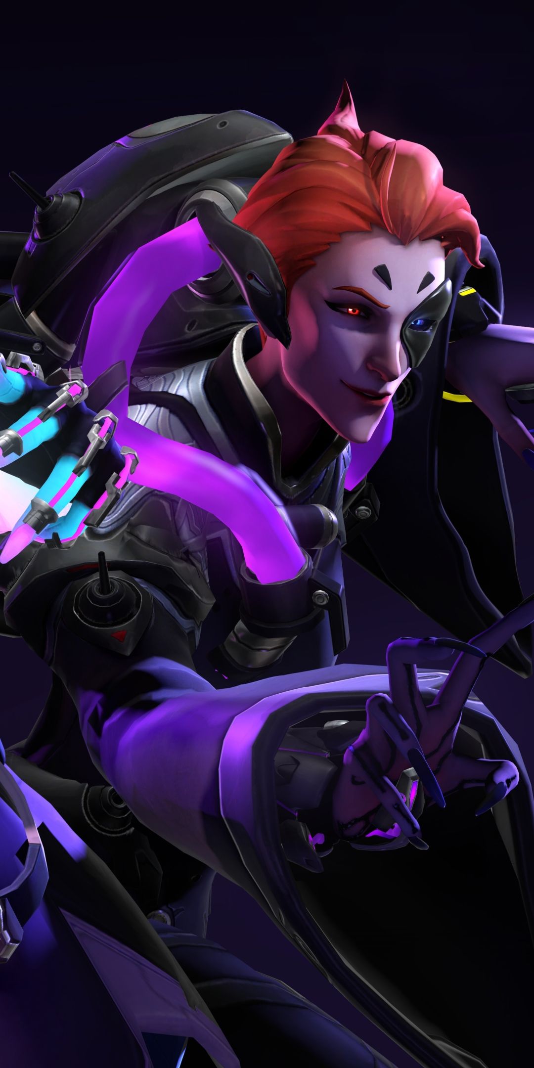 1080x2160 Phone wallpaper: Video Game, Overwatch, Moira (Overwatch) 1373729