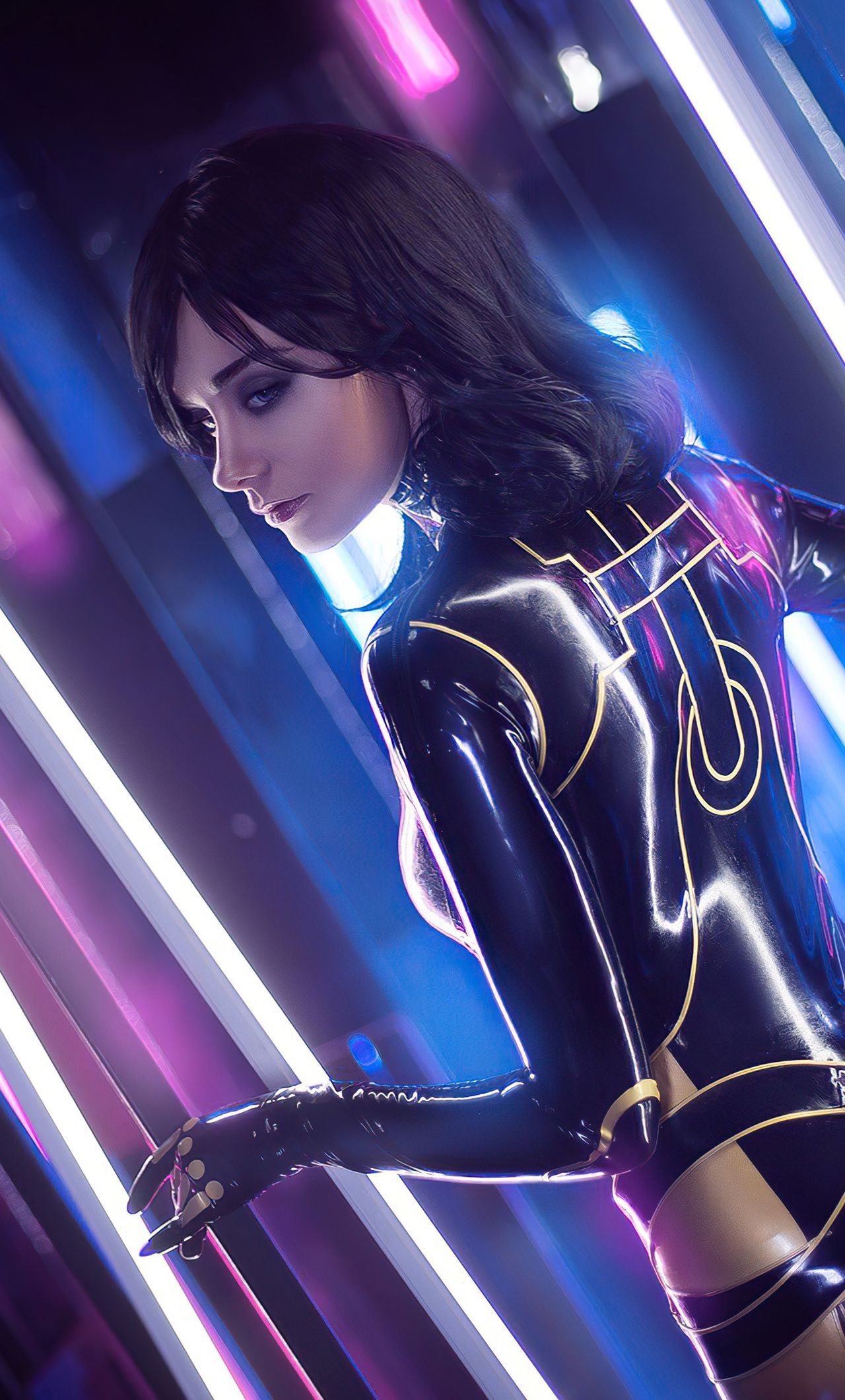 1280x2120 Miranda Lawson Mass Effect Cosplay Girl 4k iPhone , HD 4k Wallpaper, Image, Background, Photos and Picture