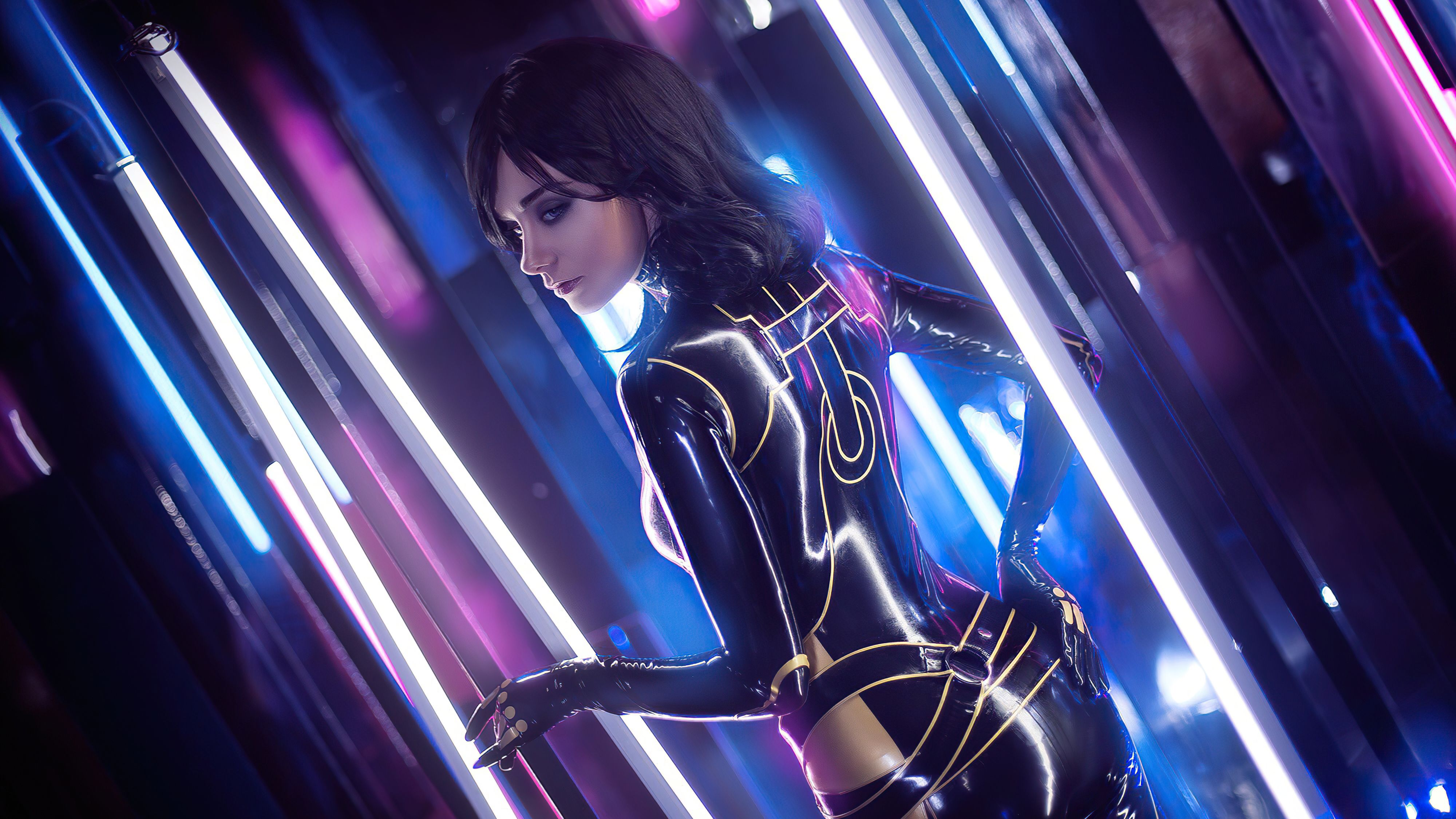 4000x2250 Miranda Lawson Mass Effect Cosplay Girl 4k Wallpaper, HD Games Wallpaper, 4k Wallpaper, Image, Background, Photos and Picture