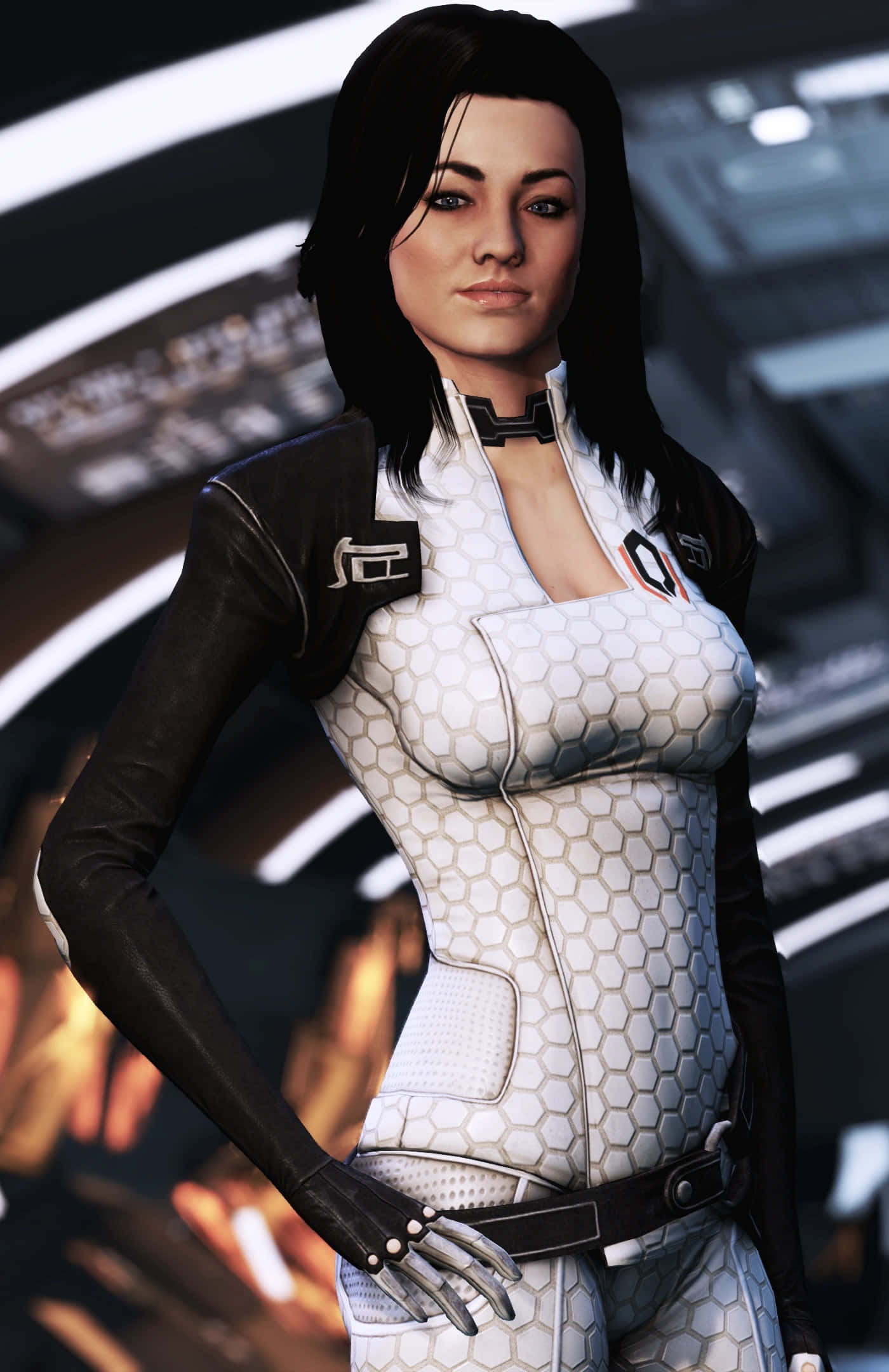 1400x2160 Download Caption: Commander Miranda Lawson the Scenes Wallpaper