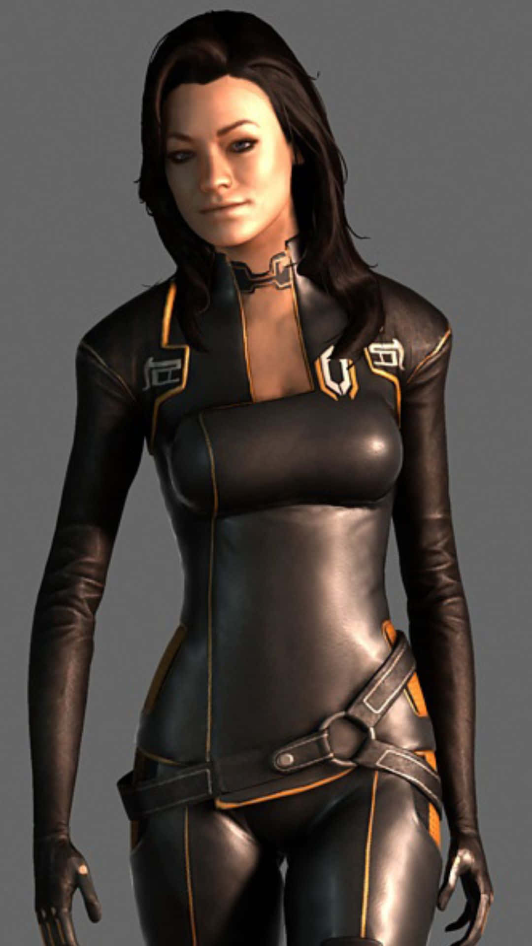 1080x1920 Download Miranda Lawson: Fierce Beauty in the Mass Effect Universe Wallpaper