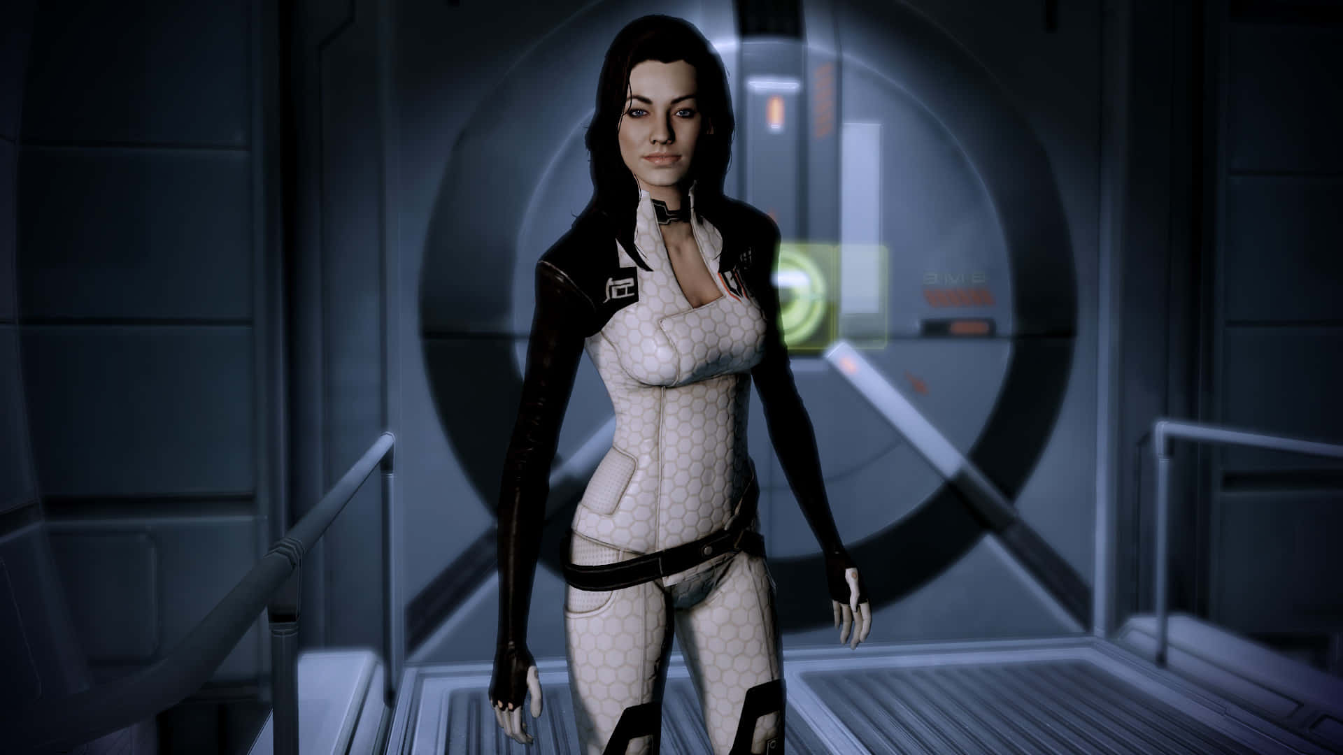 1920x1080 Download Captivating Image of Miranda Lawson from Mass Effect Wallpaper