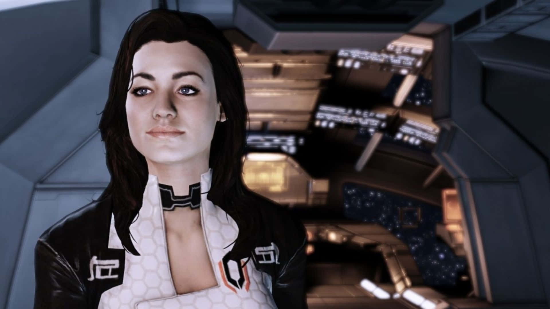 1920x1080 Download Stunning Miranda Lawson artwork from Mass Effect series Wallpaper