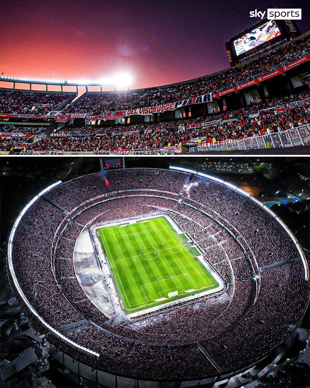 1080x1350 Sky Sports Football X:ssä: ”The newly renovated Monumental de Núñez in Buenos Aires is now the largest football stadium in South America
