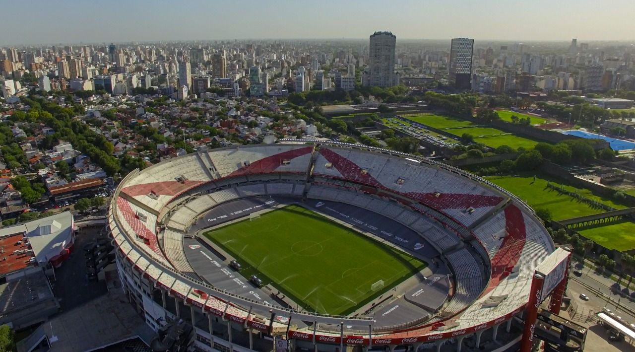 1280x709 Pitch transformation at El Monumental Stadium complete