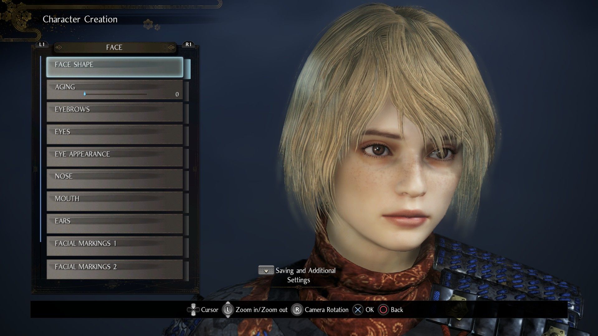 1920x1080 Created Heather Mason in Nioh 2 (with sliders video)