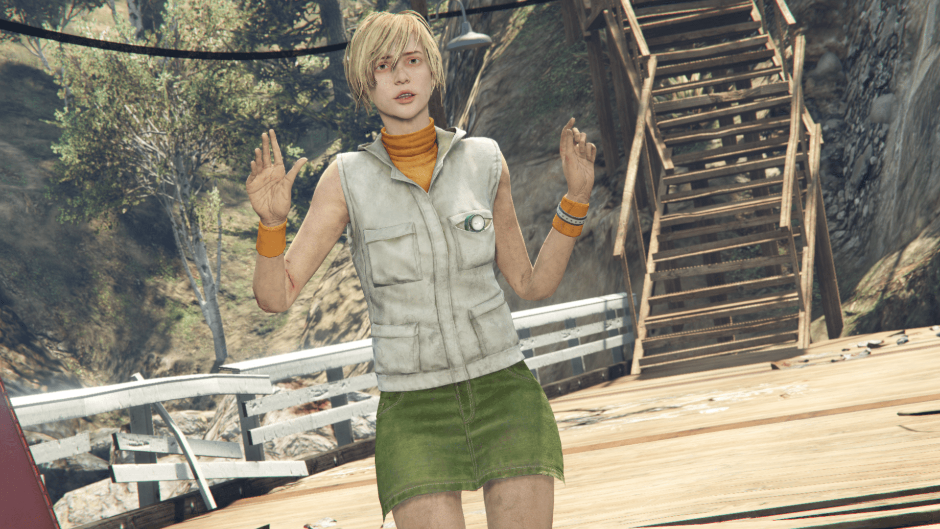 1920x1080 Cheryl Mason [Add On Ped]. Silent Hill. Dead By Daylight V1.1