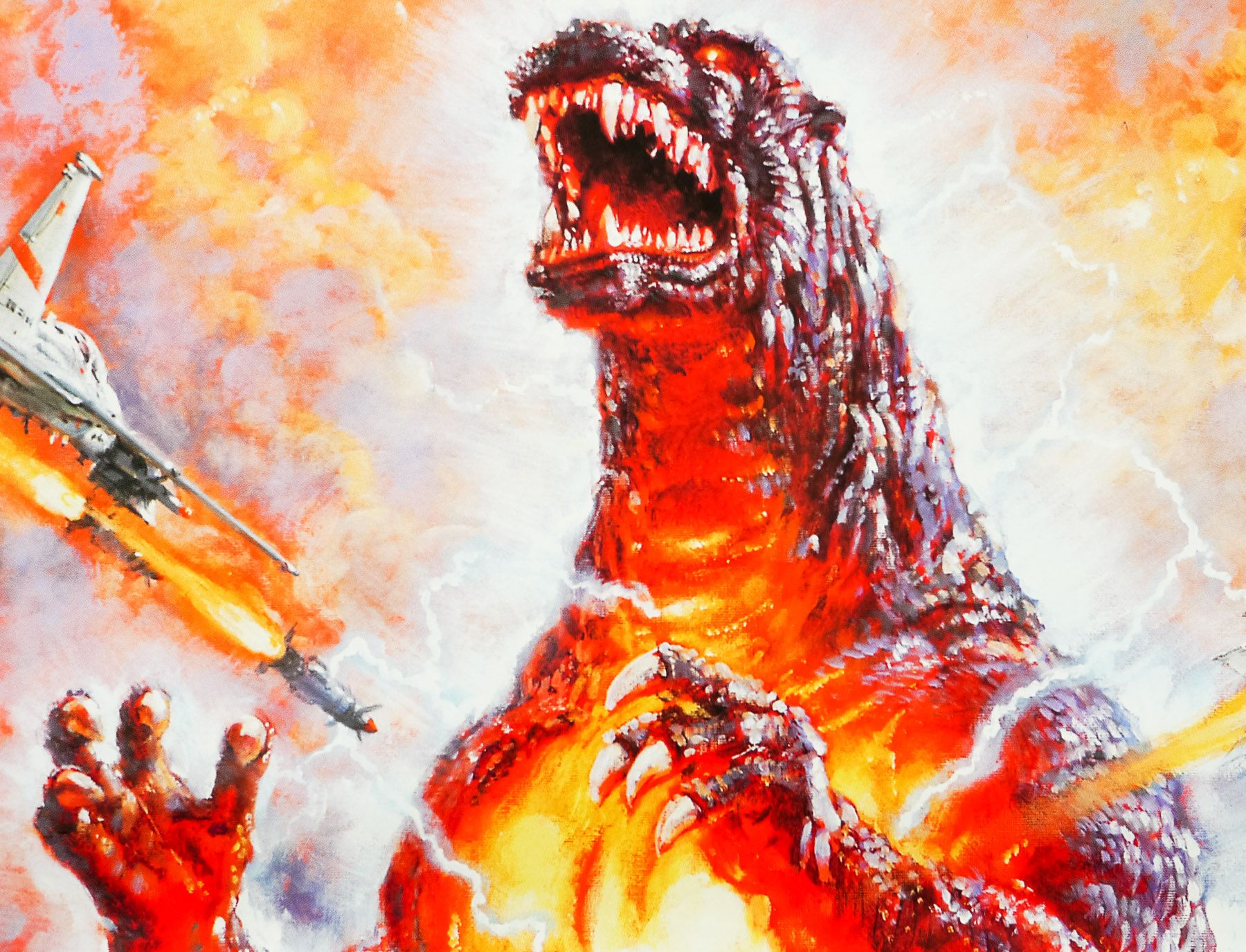 1800x1375 Godzilla vs Destroyah / B2 / artwork style / Japan