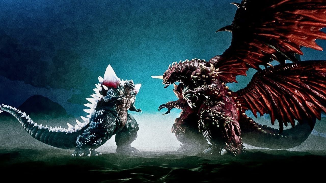 1280x720 SPACE GODZILLA Fights Destoroyah in EPIC Kaiju Battle