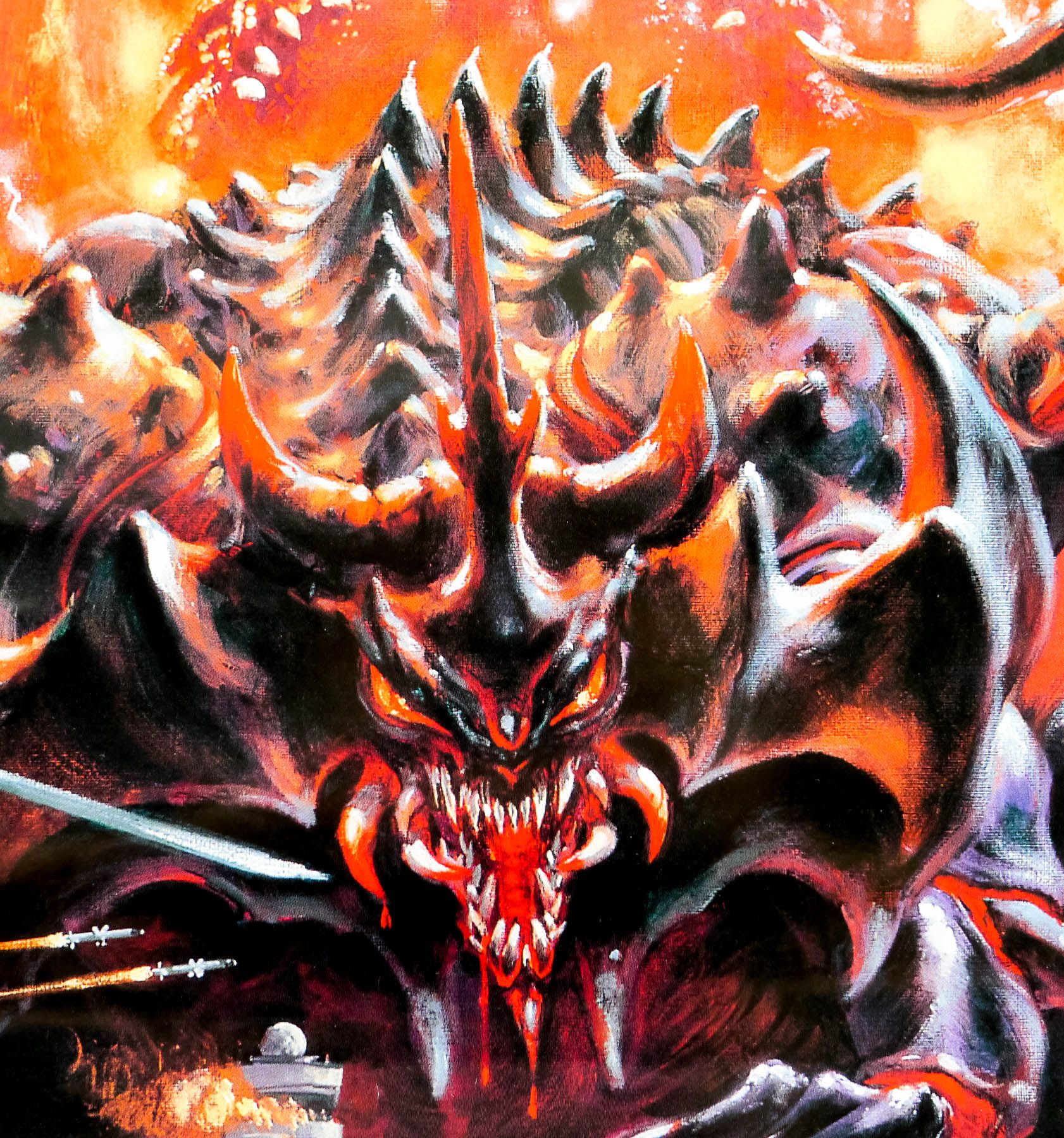 1682x1800 Godzilla vs Destroyah / B2 / artwork style / Japan