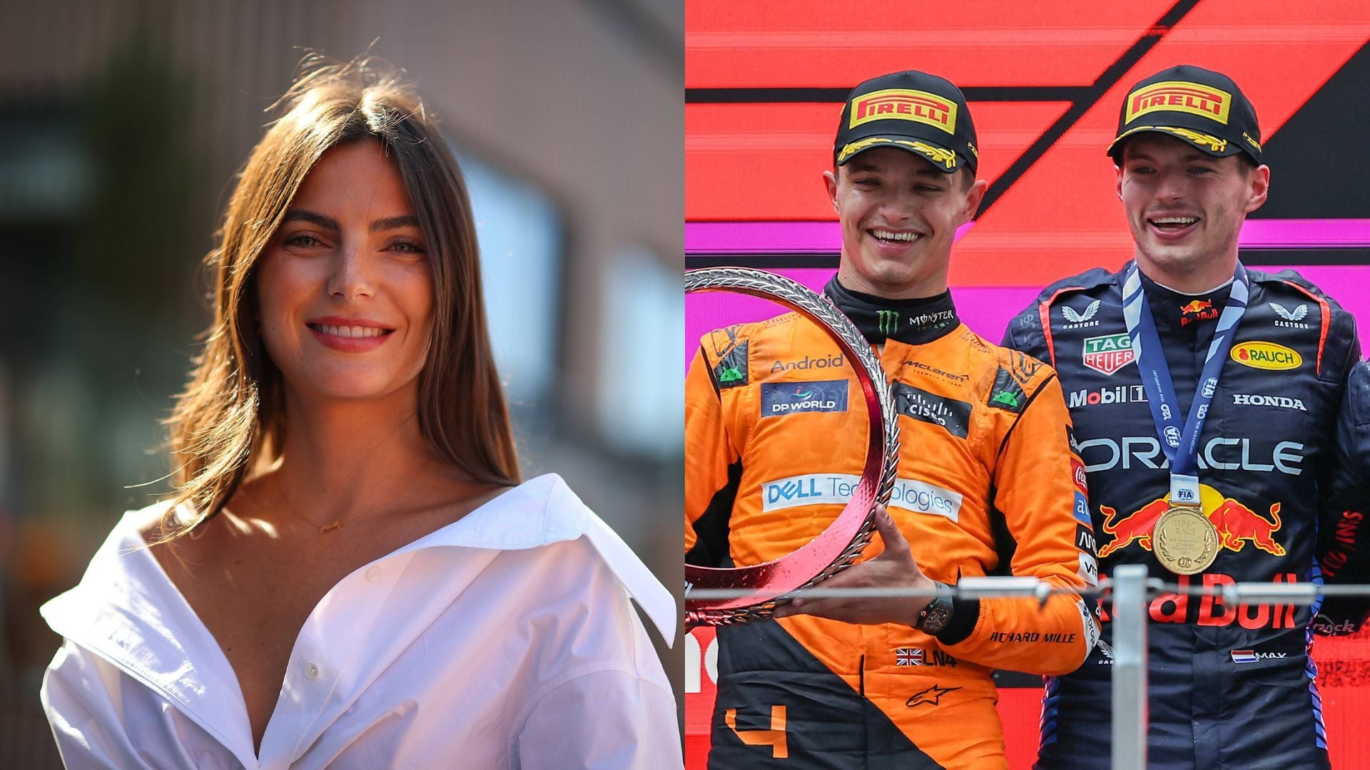 1920x1080 Kelly Piquet Reminds Lando Norris of Her Place by Max Verstappen During Their Travels to F1 Races